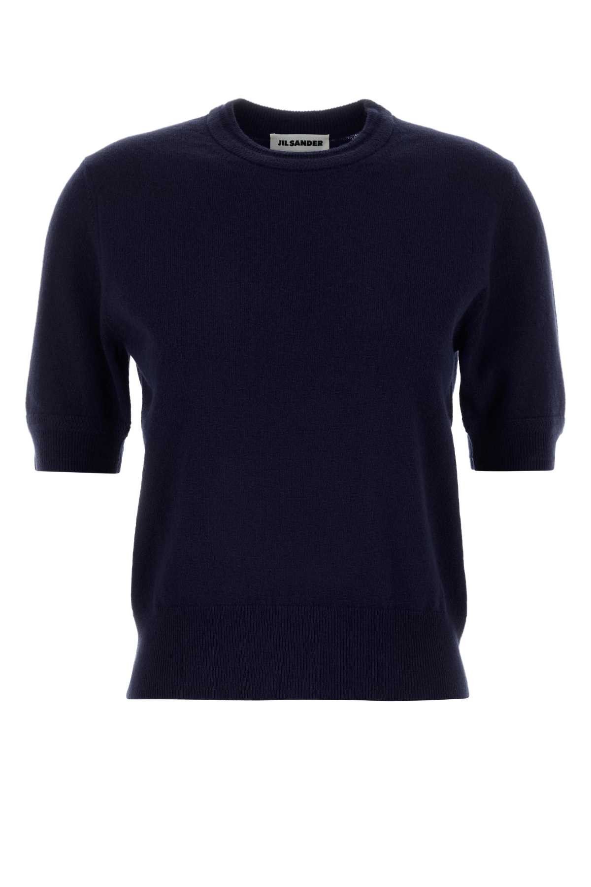 Jil Sander Midnight Blue Wool Sweater Size M / US 6-8 / IT 42-44 - 1 Thumbnail