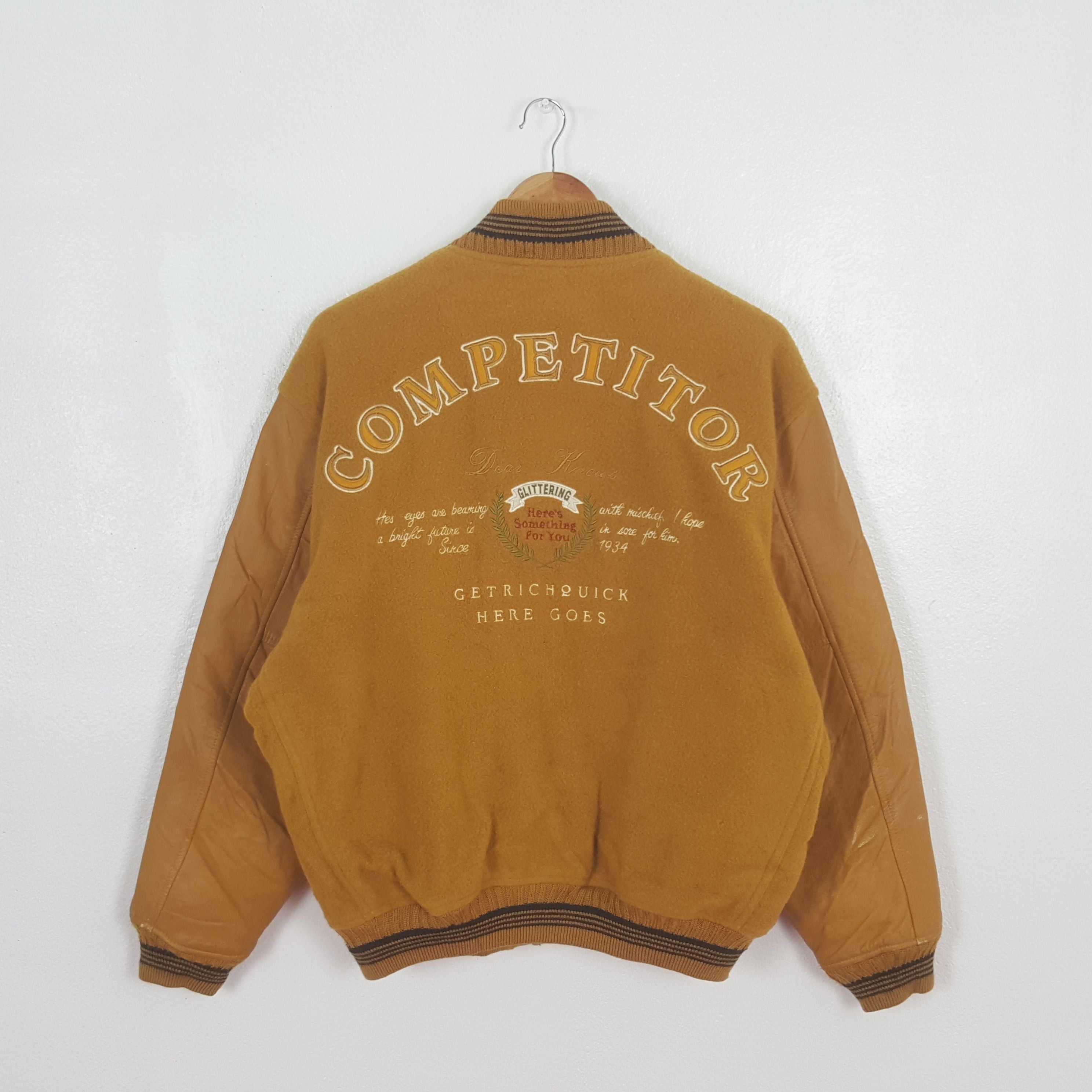 Vintage Vintage Mac Hope Competitor Varsity Jacket C305N4 Size US L / EU 52-54 / 3 - 1 Thumbnail