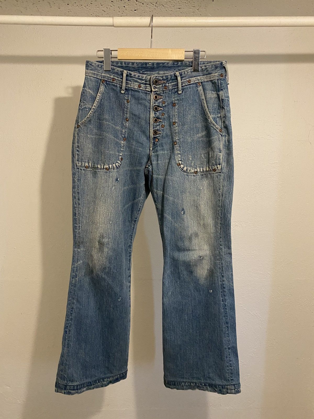 Kapital Kapital Studded Jeans Size US 30 / EU 46 - 1 Thumbnail