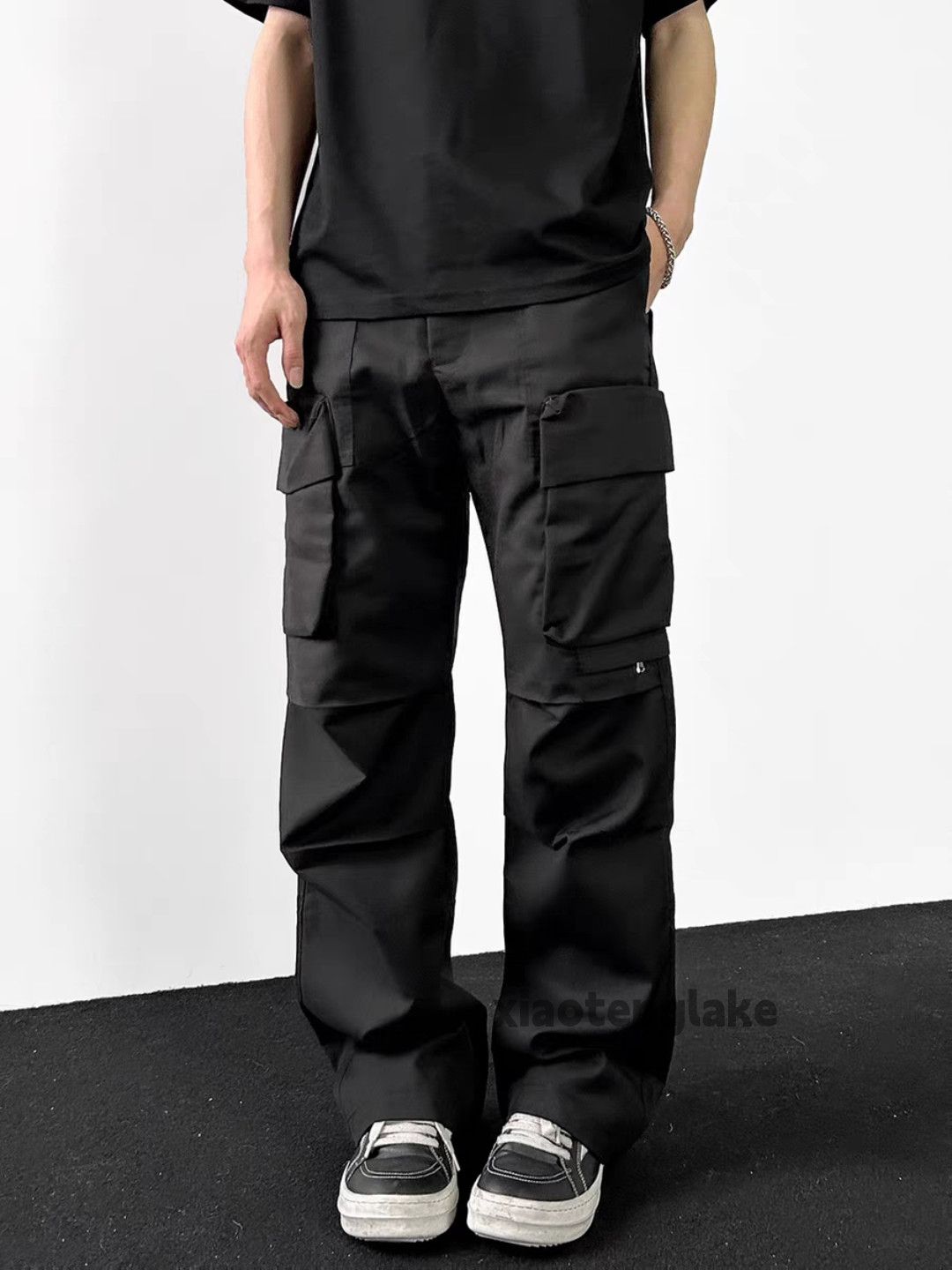 Designer × Japanese Brand × Vintage utility zipper military outdoor pleated cargo pants Size US 32 / EU 48 - 5 Thumbnail
