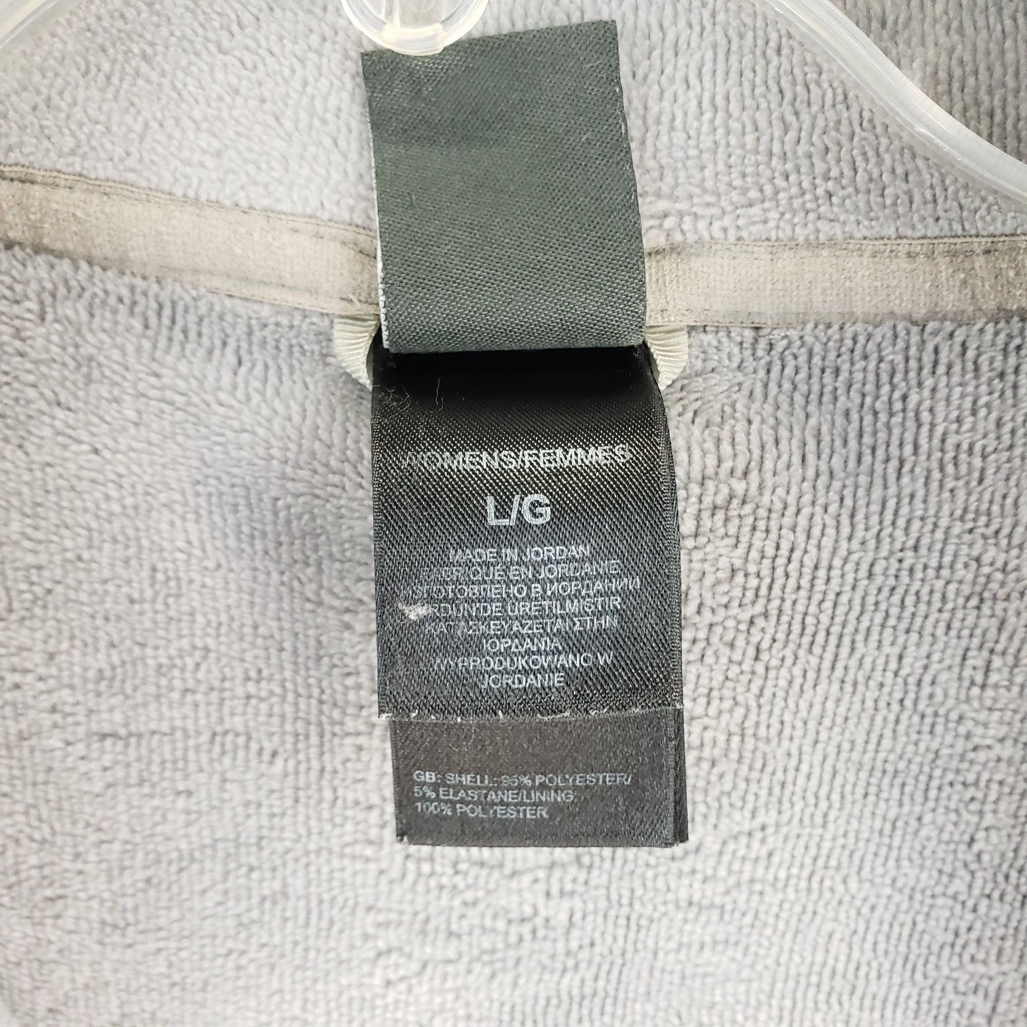 The North Face The North Face Womens Gray Full-Zip Mock Neck Jacket Size L Size L / US 10 / IT 46 - 12 Thumbnail