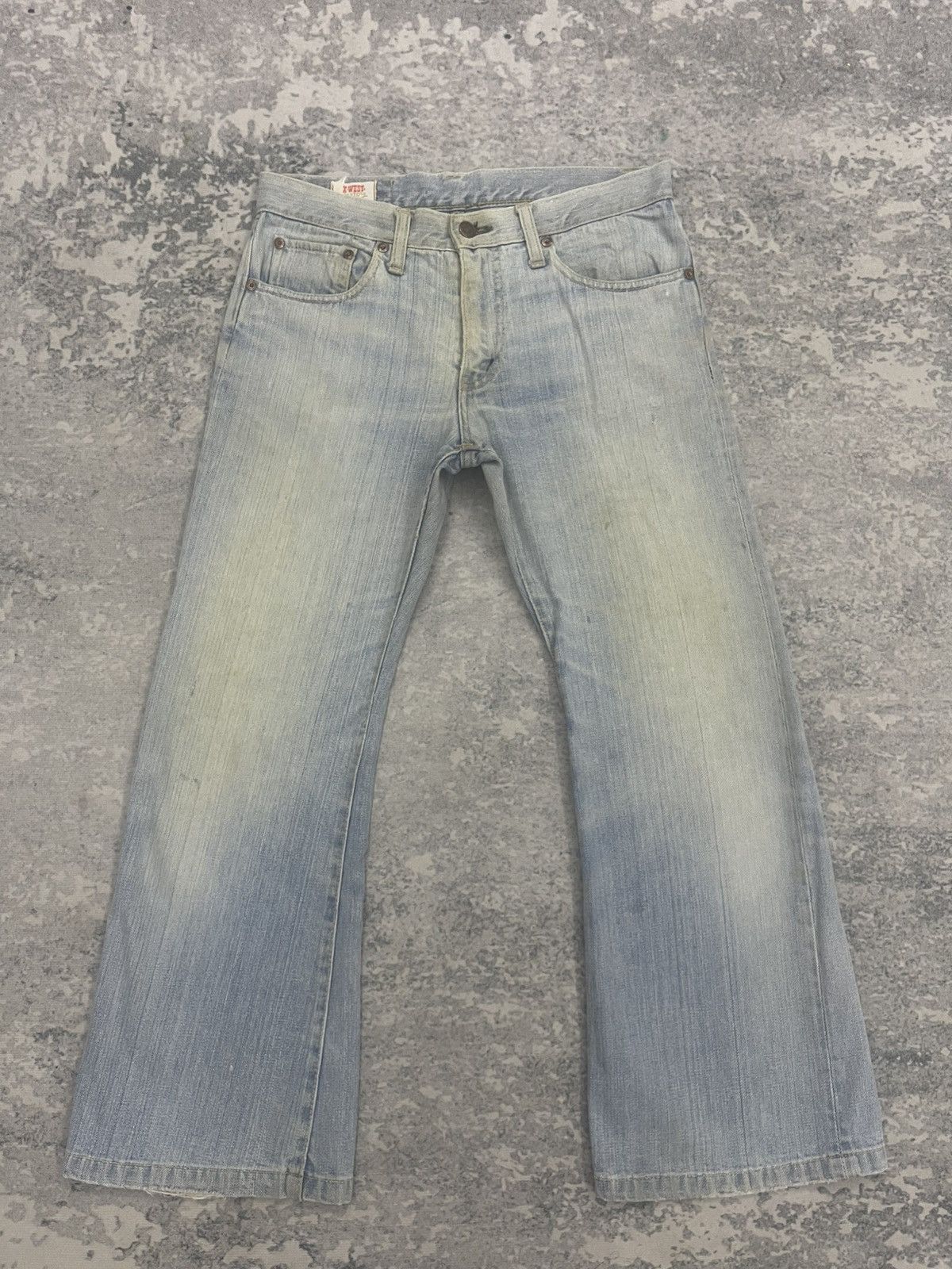 South2 West8 Flare Pants 60s 70s X-West Canton Bell Bottom Bootcut s22 Size US 31 - 1 Thumbnail