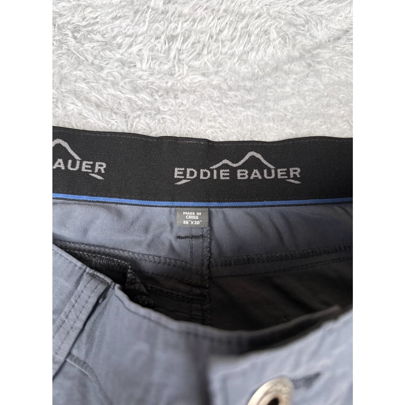 Eddie Bauer Eddie Bauer Pants Men 36 Blue Nylon Cargo Straight Leg 30x36 Travex Dock Workwear Outdoor Vintage: No Size US 36 / EU 52 - 6 Thumbnail