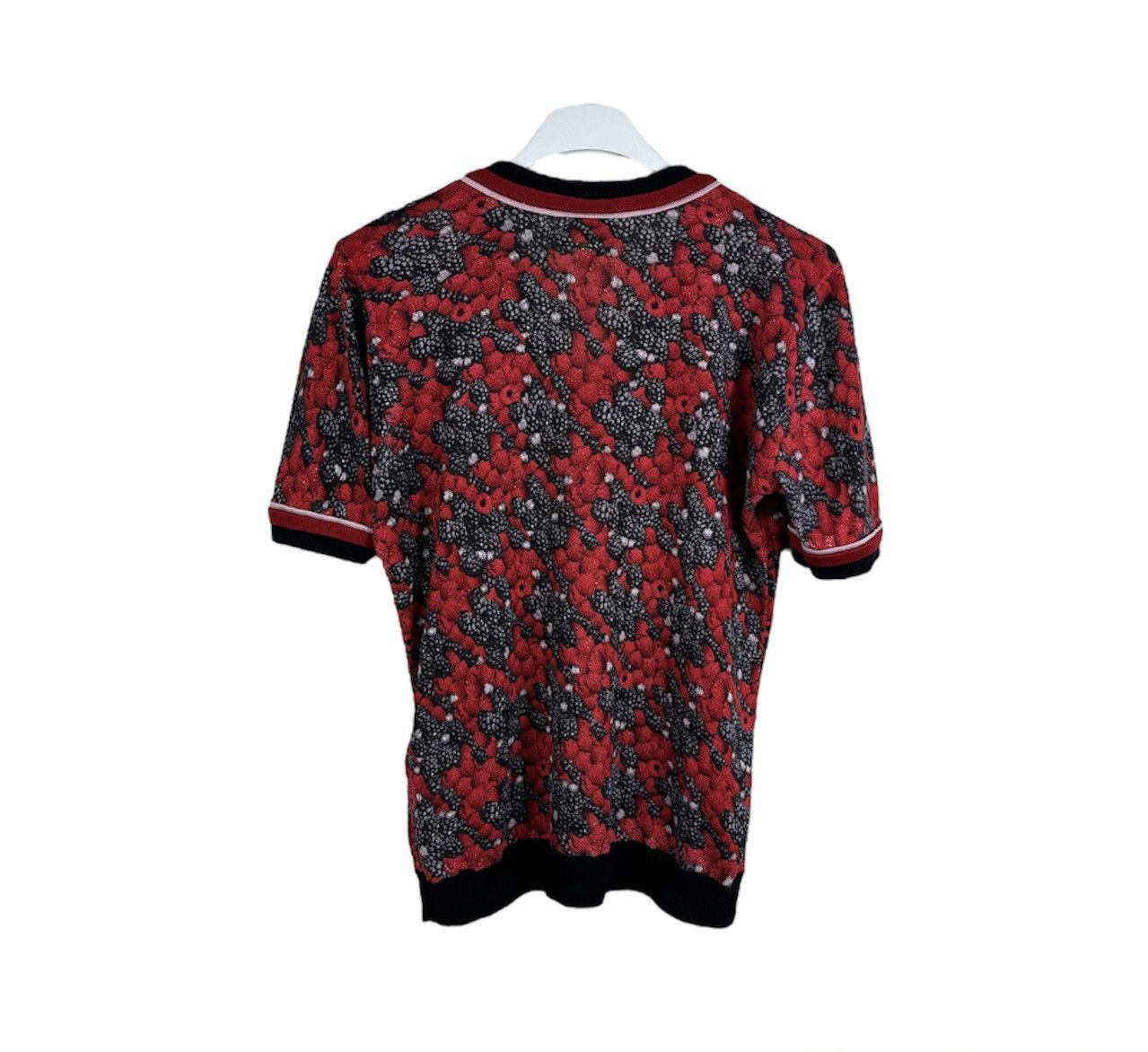 Designer × Just Cavalli Just Cavalli silk cashmere full print v-neck sweater luxury Size M / US 6-8 / IT 42-44 - 2 Thumbnail