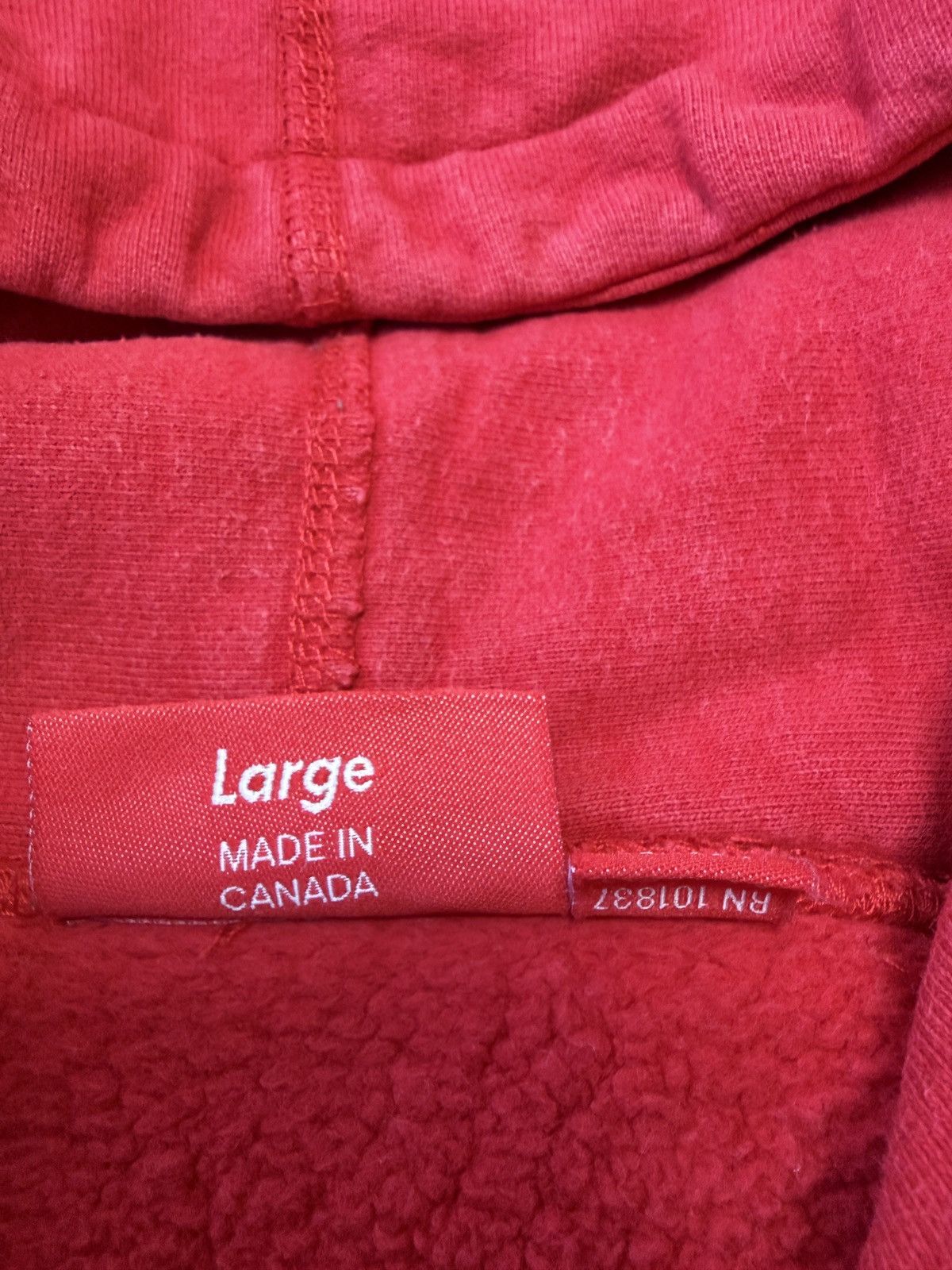 Supreme Supreme Uptown hoodie red F/W2011 Size US L / EU 52-54 / 3 - 8 Thumbnail