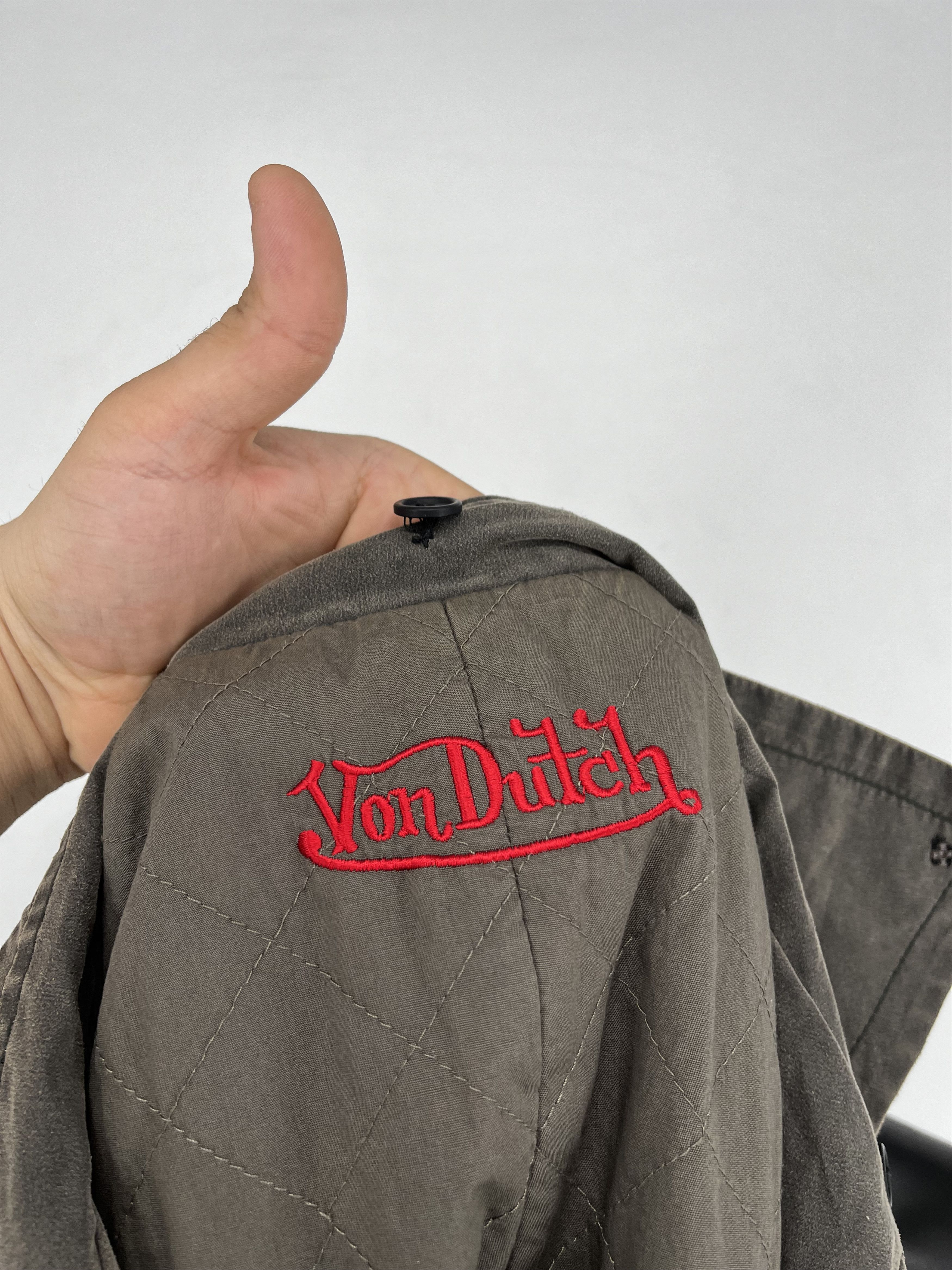 Japanese Brand × Von Dutch Vintage 90s Von Dutch Coat Parka Jacket Size US XXL / EU 58 / 5 - 12 Thumbnail