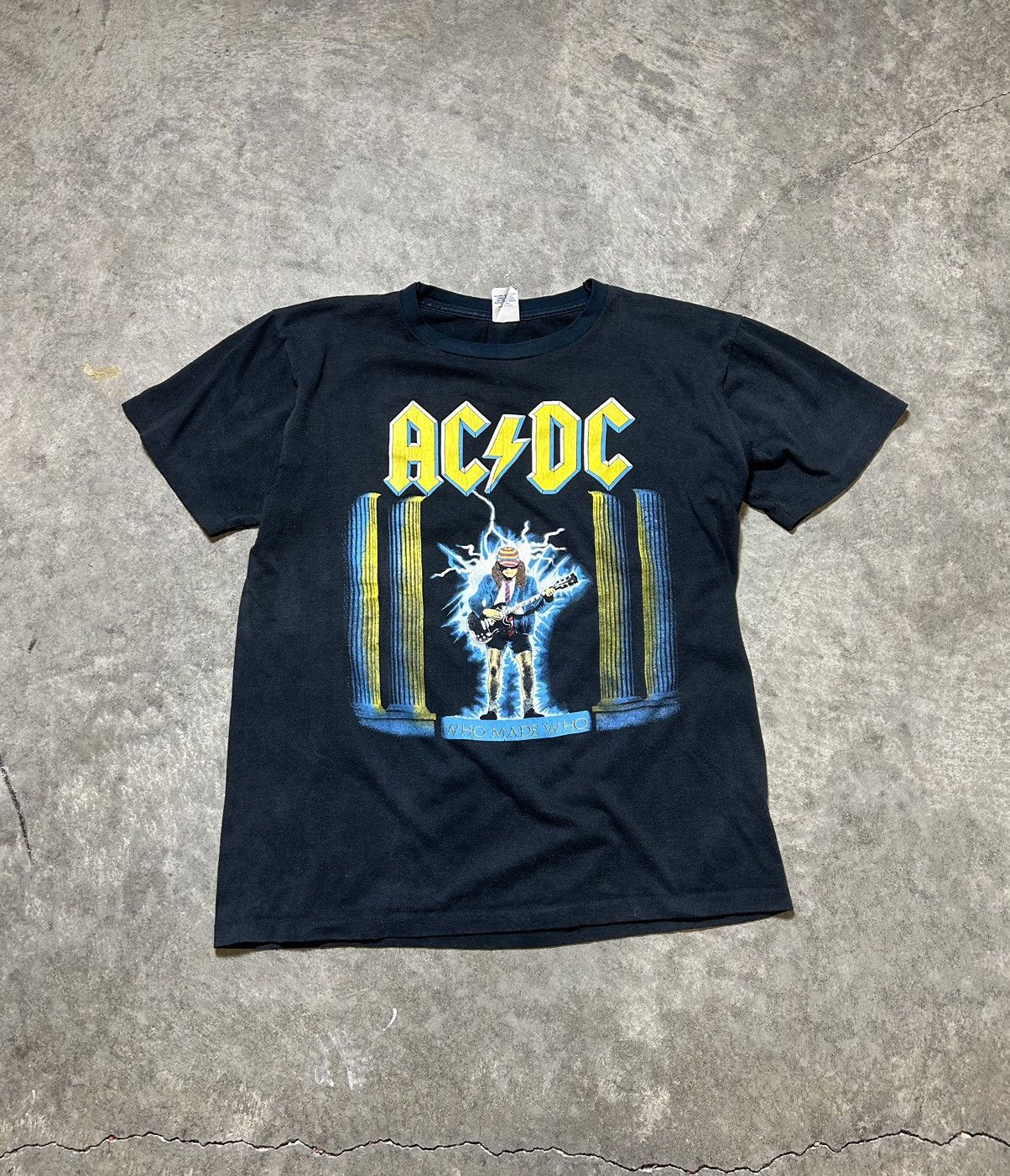 Band Tees × Vintage Vintage 1986 Metallica Tour shirt black Size US M / EU 48-50 / 2 - 1 Thumbnail