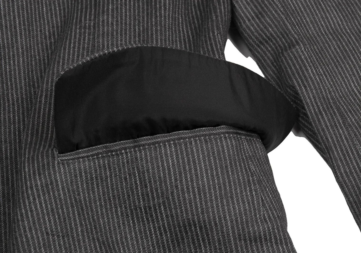 Yohji Yamamoto Yohji Yamamoto Gray Linen Blend Jacket Size US S / EU 44-46 / 1 - 10 Thumbnail