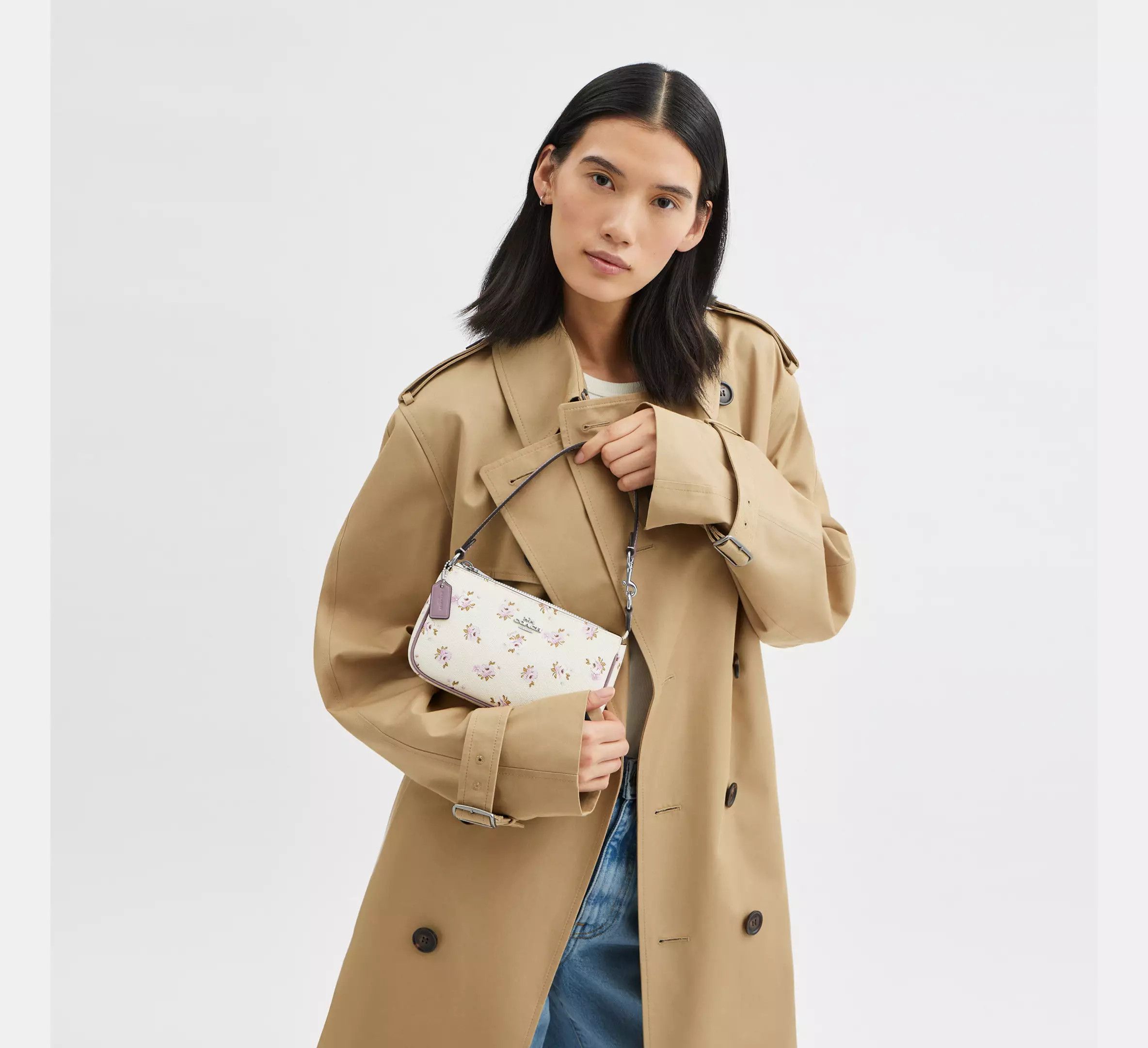 Coach Nolita 19 With Floral Print CAL24 Size ONE SIZE - 5 Thumbnail
