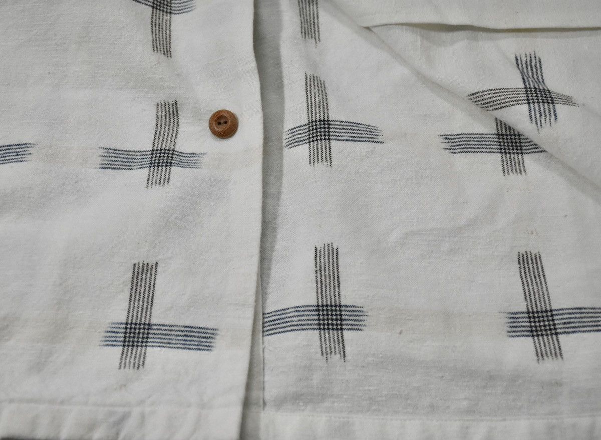 Visvim Visvim 22ss Wallis Shirt Kasuri（Handwoven） Size US L / EU 52-54 / 3 - 10 Thumbnail