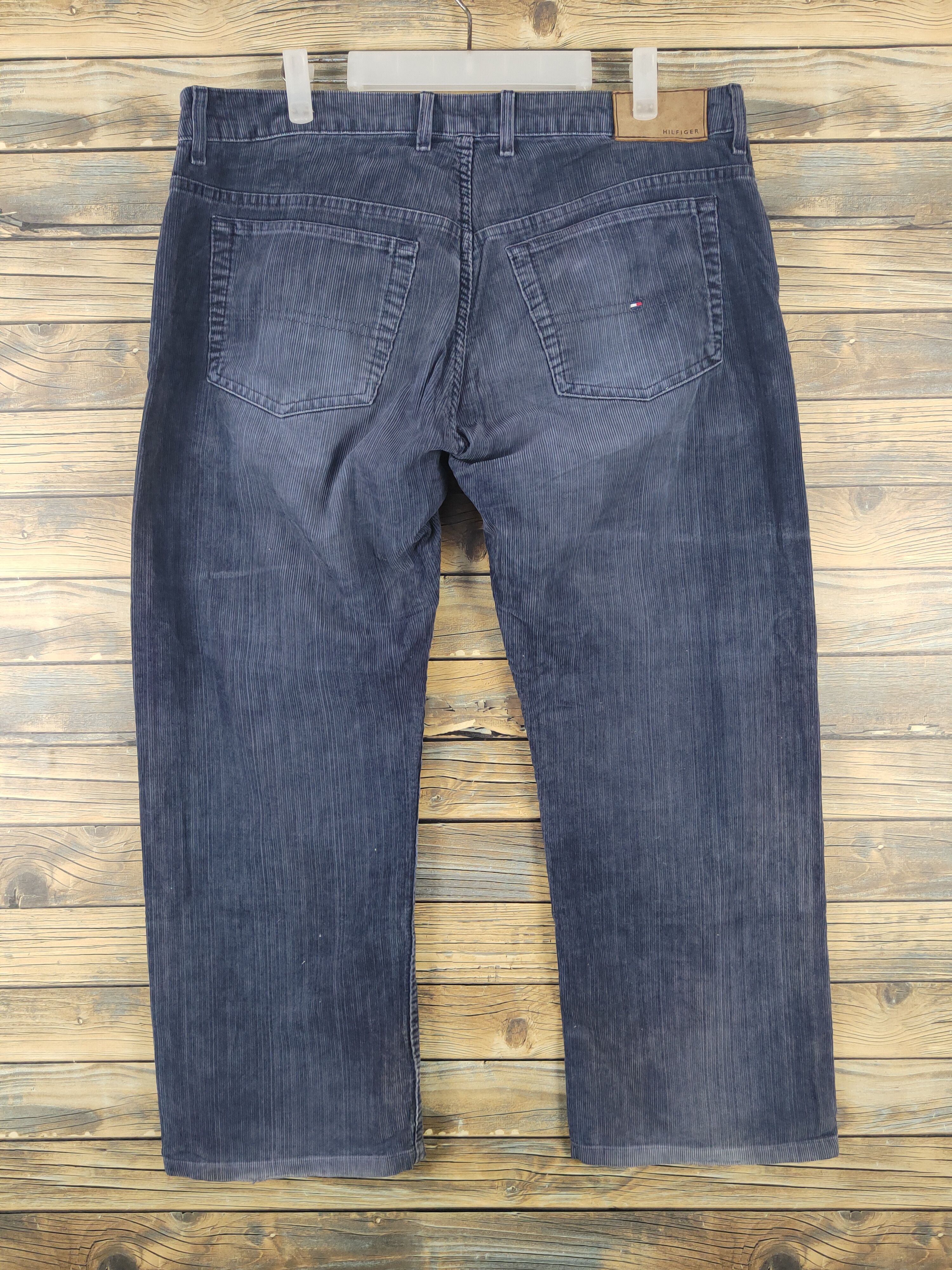 Tommy Hilfiger Tommy Hilfiger Navy Faded vintage Corduroy Pants #W1720 Size US 36 / EU 52 - 8 Thumbnail