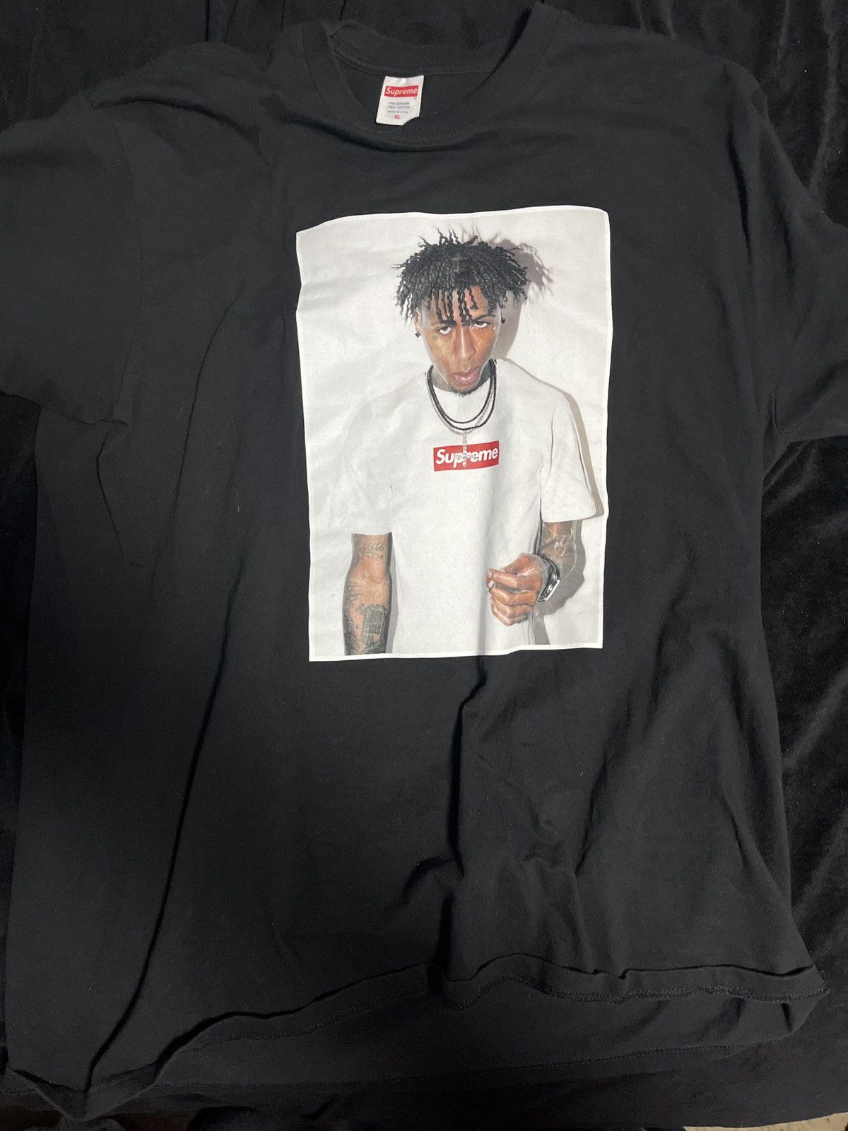 Supreme Supreme X Youngboy Tee Size US XL / EU 56 / 4 - 3 Thumbnail