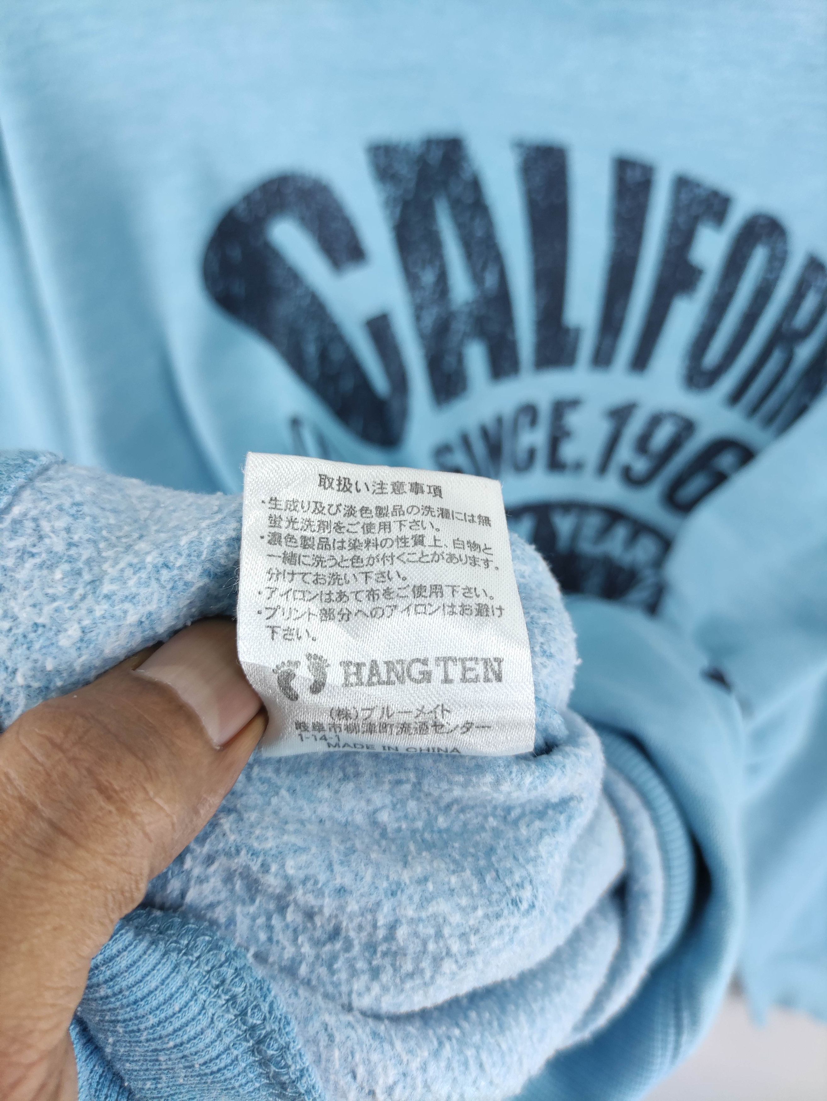 Hang Ten Vintage 90s Hang Ten Sweatshirt Big Logo Jumper Size US L / EU 52-54 / 3 - 5 Thumbnail