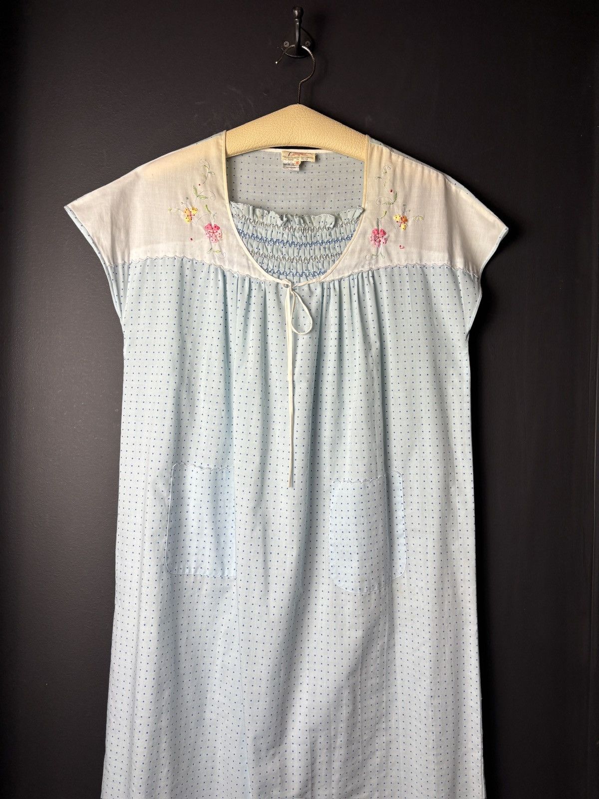 Vintage Vintage Nightgown Sleep Dress Slip Dress 1970s Sleeveless Size S / US 4 / IT 40 - 3 Thumbnail