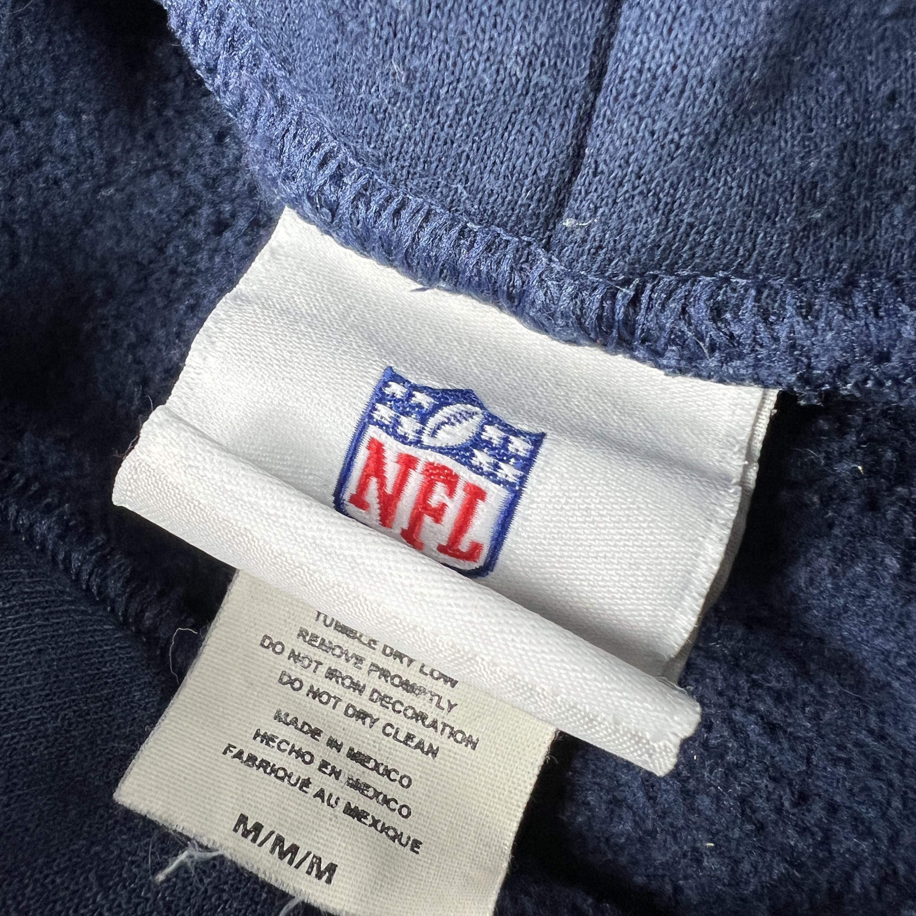 NFL Y2K NFL New England Patriots Sweatshirt Blue Faded Hoodie Size US M / EU 48-50 / 2 - 9 Thumbnail