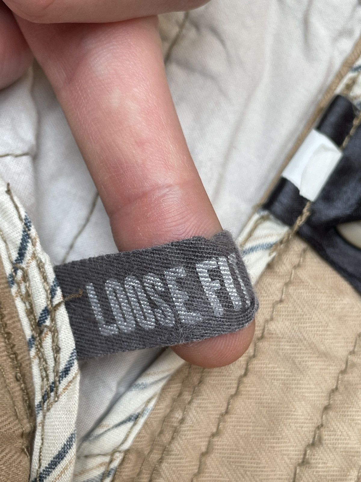 Vintage Vintage Military Cargo Pants Beige Wide Workwear Fit size 36 Size US 36 / EU 52 - 15 Thumbnail