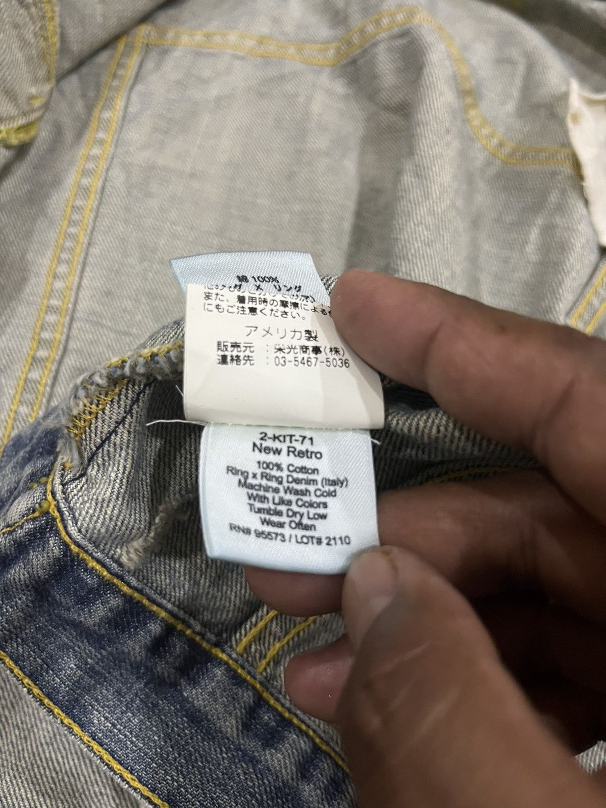 Other Paperdenim&cloth denim jaket 2year Size XXS / US 00 / IT 34 - 10 Thumbnail