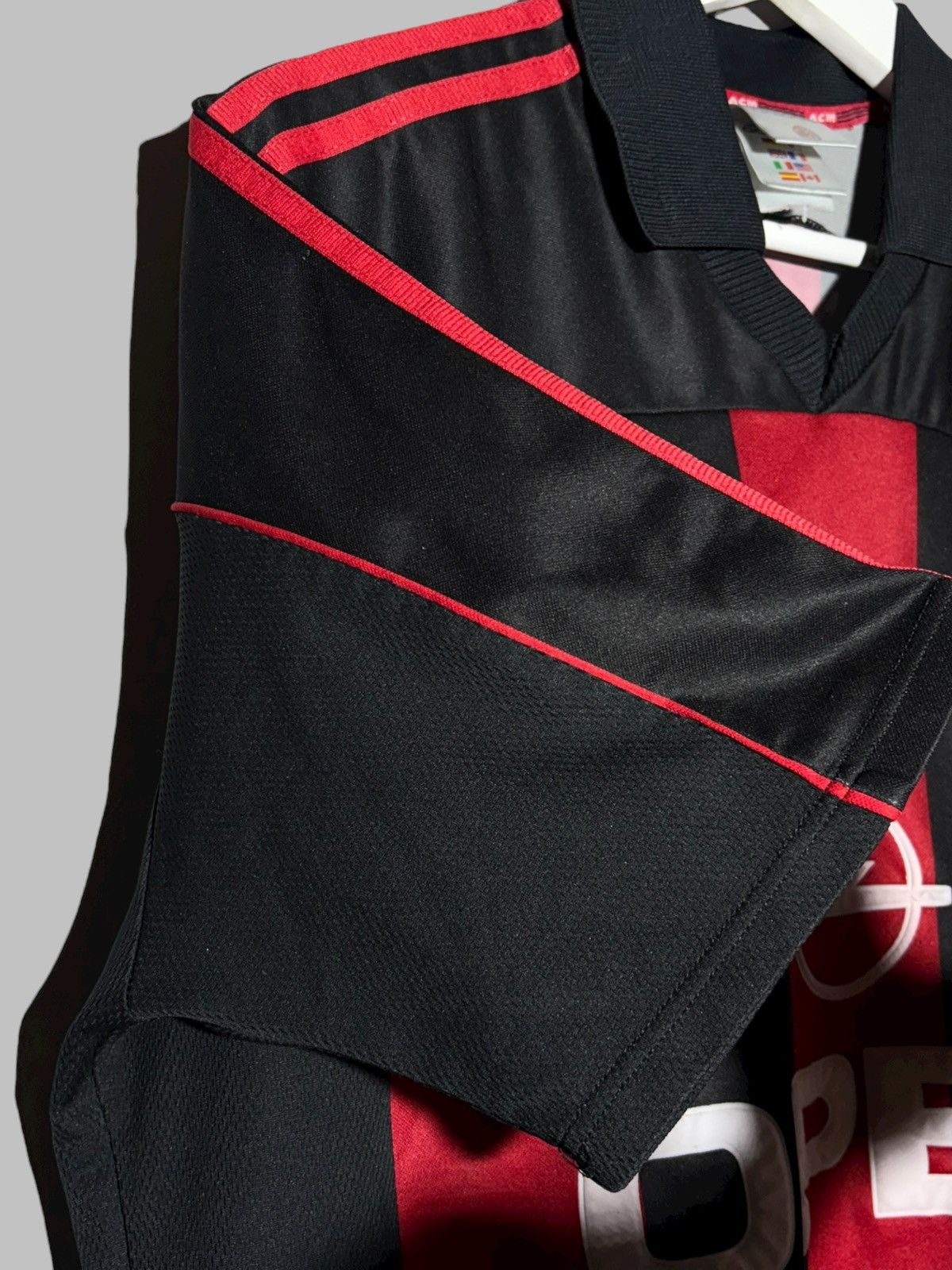Adidas #7 Shevchenko AC Milan 2000-2002 Home Football Shirt Adidas Size US L / EU 52-54 / 3 - 8 Thumbnail