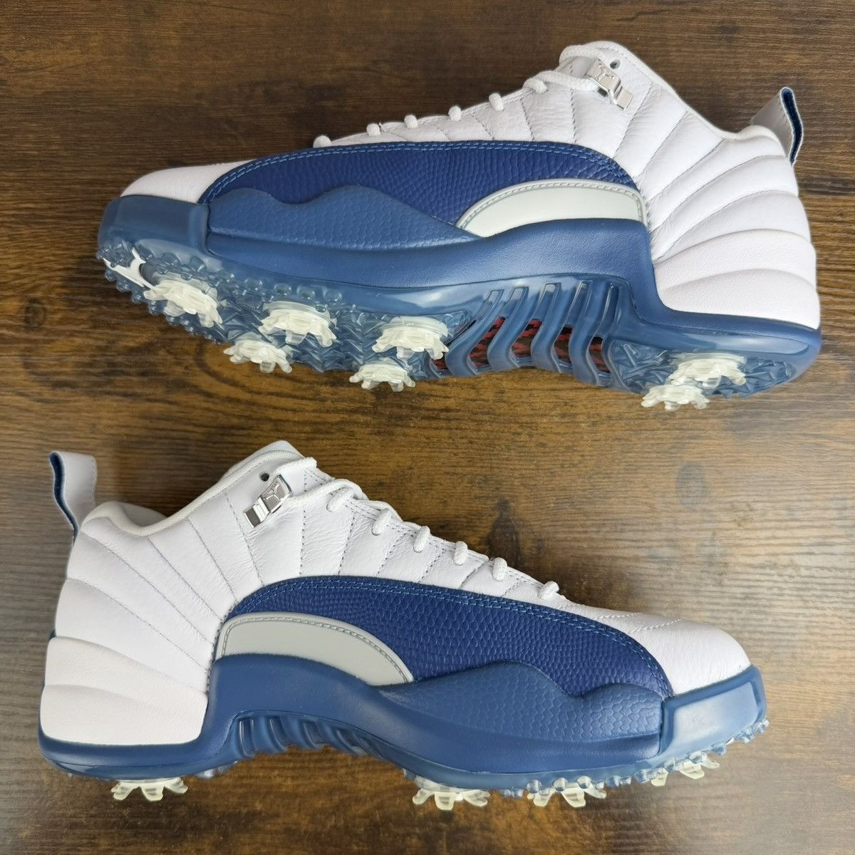 Jordan Brand NEW Air Jordan 12 Low Golf French Blue DH4120-101 Cleats OG Size US 8 / EU 41 - 4 Thumbnail