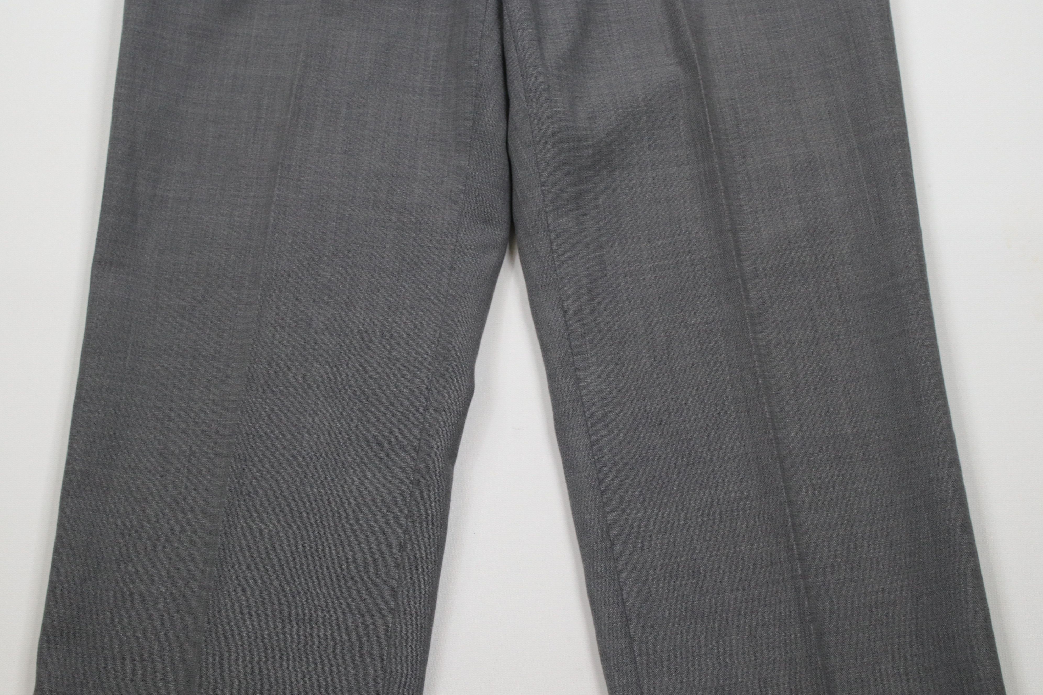 Vintage Vintage 90s Streetwear Flared Wide Leg Chino Pants Gray USA Size US 30 / EU 46 - 3 Thumbnail