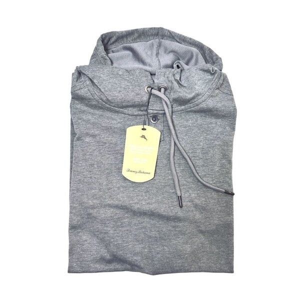 Tommy Bahama Tommy Bahama Mens Gray Island Henley Lightweight Long Sleeve Size US M / EU 48-50 / 2 - 3 Thumbnail
