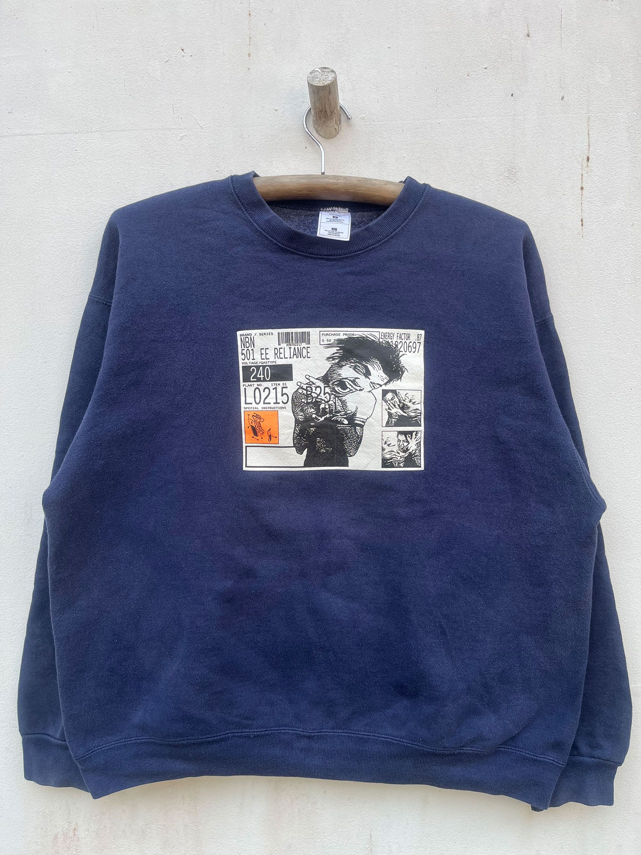 Sci-Fi Fantasy Vintage Wk Interact New Yorkl Artist Art Warm Pull Over Size US L / EU 52-54 / 3 - 1 Thumbnail