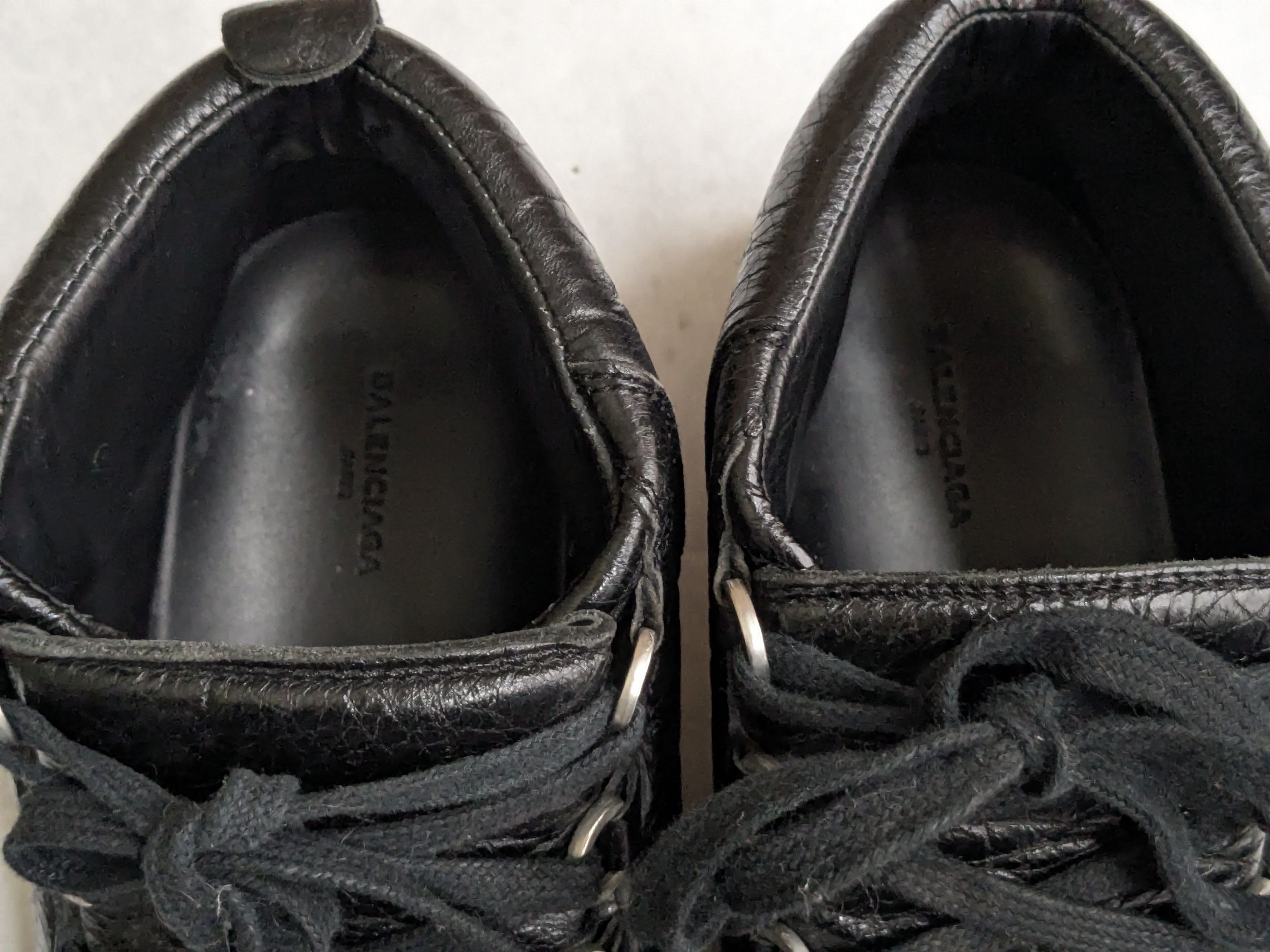 Balenciaga Balenciaga Arena Sneakers Black 10 Leather High Tops Size US 10 / EU 43 - 2 Thumbnail