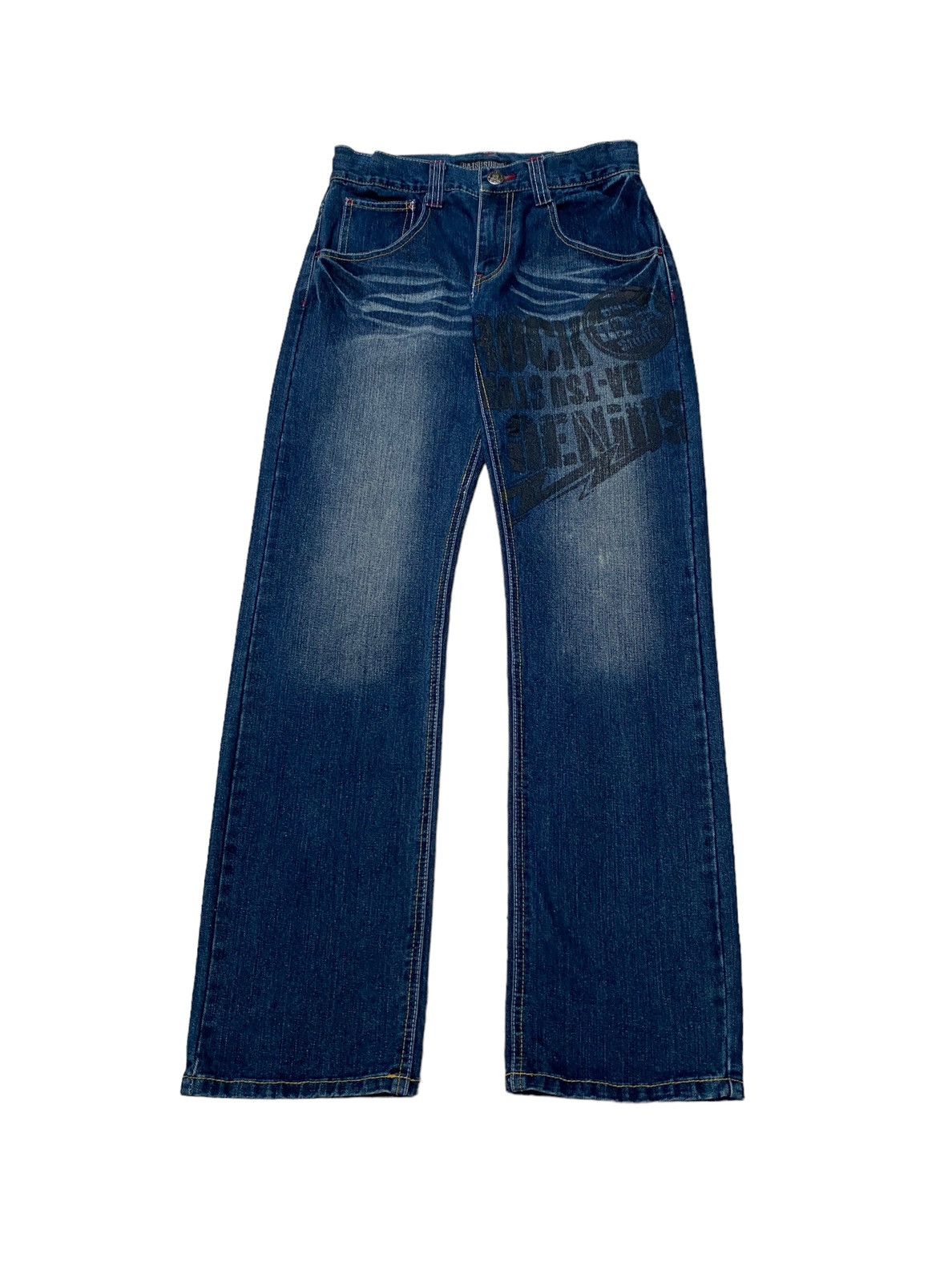 Vintage Vintage Japanese Brand Ba-Tsu Studio Jeans 1990s Size US 29 - 1 Thumbnail