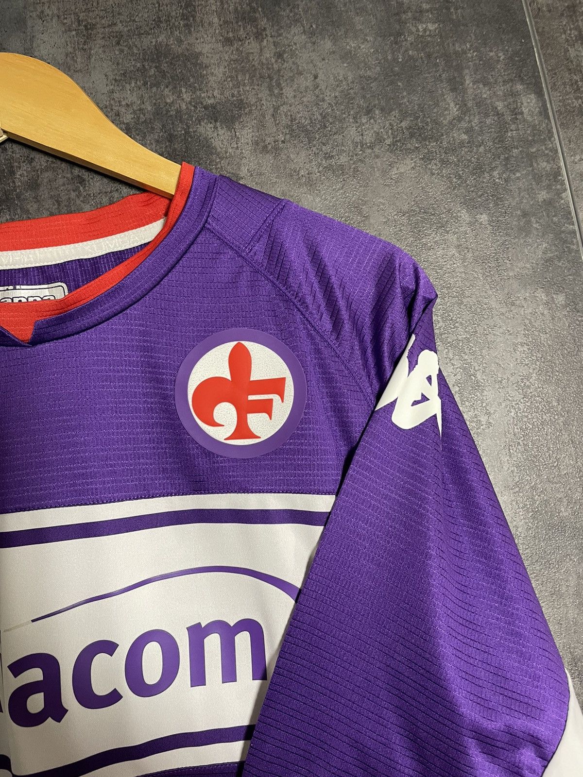 Kappa × Vintage 2021 Kappa Fiorentina Home Soccer Jersey Football Team Hype Size US L / EU 52-54 / 3 - 7 Thumbnail