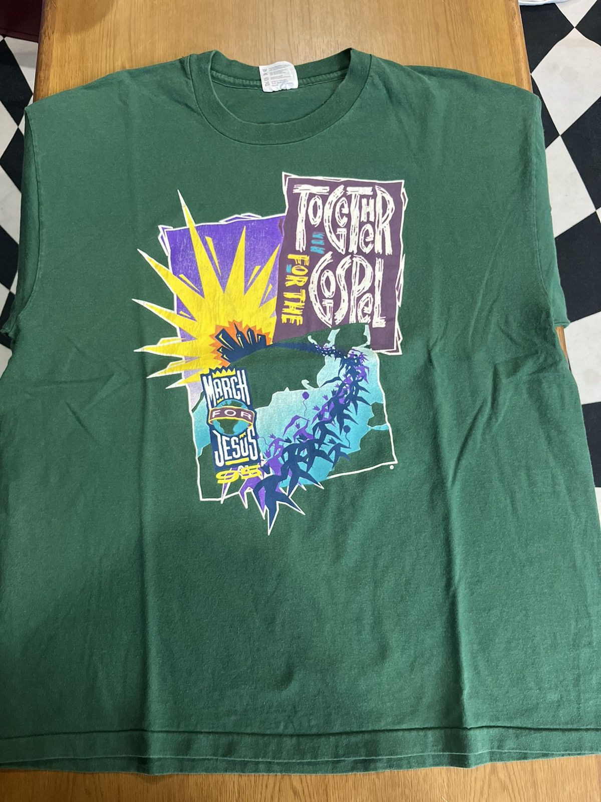 Arts & Science Vtg MARCH For JESUS Together For the Gospel 1995’s Artworks Size US L / EU 52-54 / 3 - 4 Thumbnail