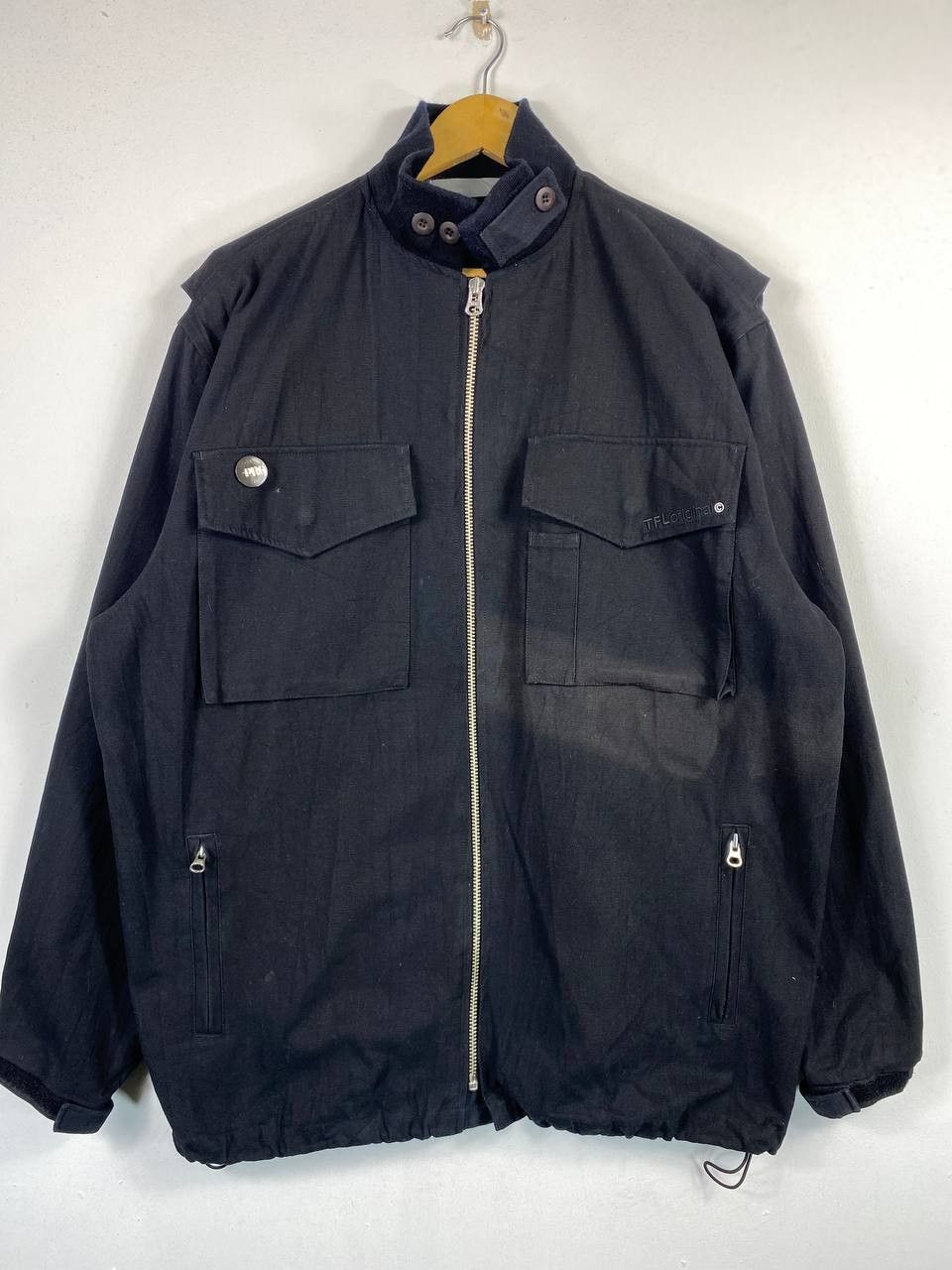 Japanese Brand tfl originals chore jacket sunfaded Size US XL / EU 56 / 4 - 1 Thumbnail