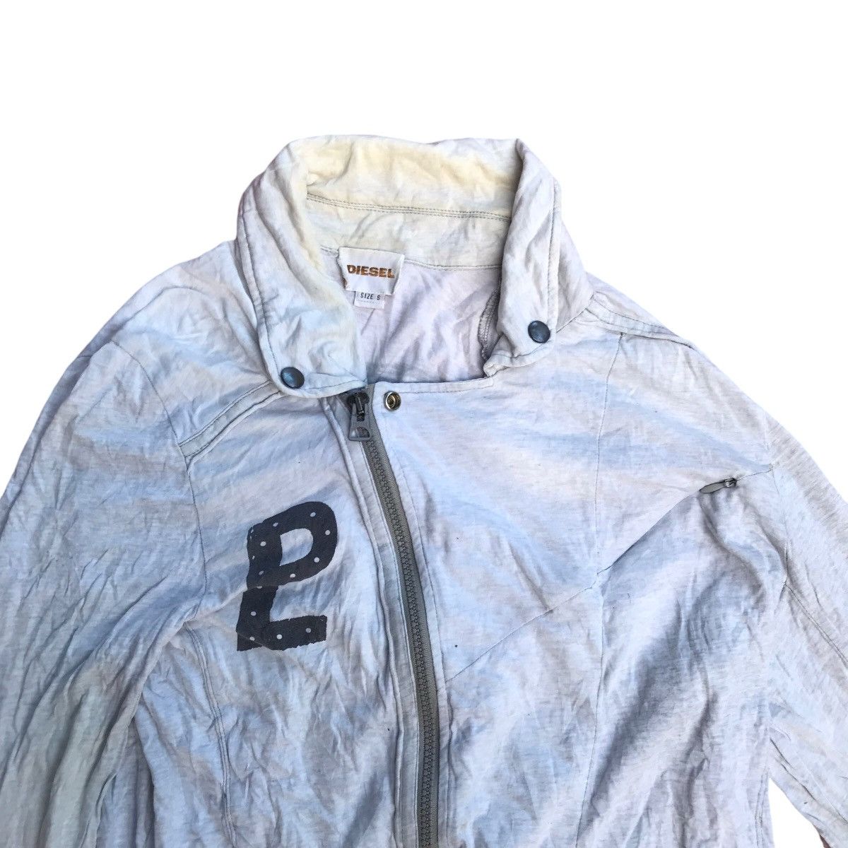 Diesel VINTAGE 90s DIESEL DOUBLE COLLAR POST LUX IF SIX WAS NINE Size US S / EU 44-46 / 1 - 10 Thumbnail