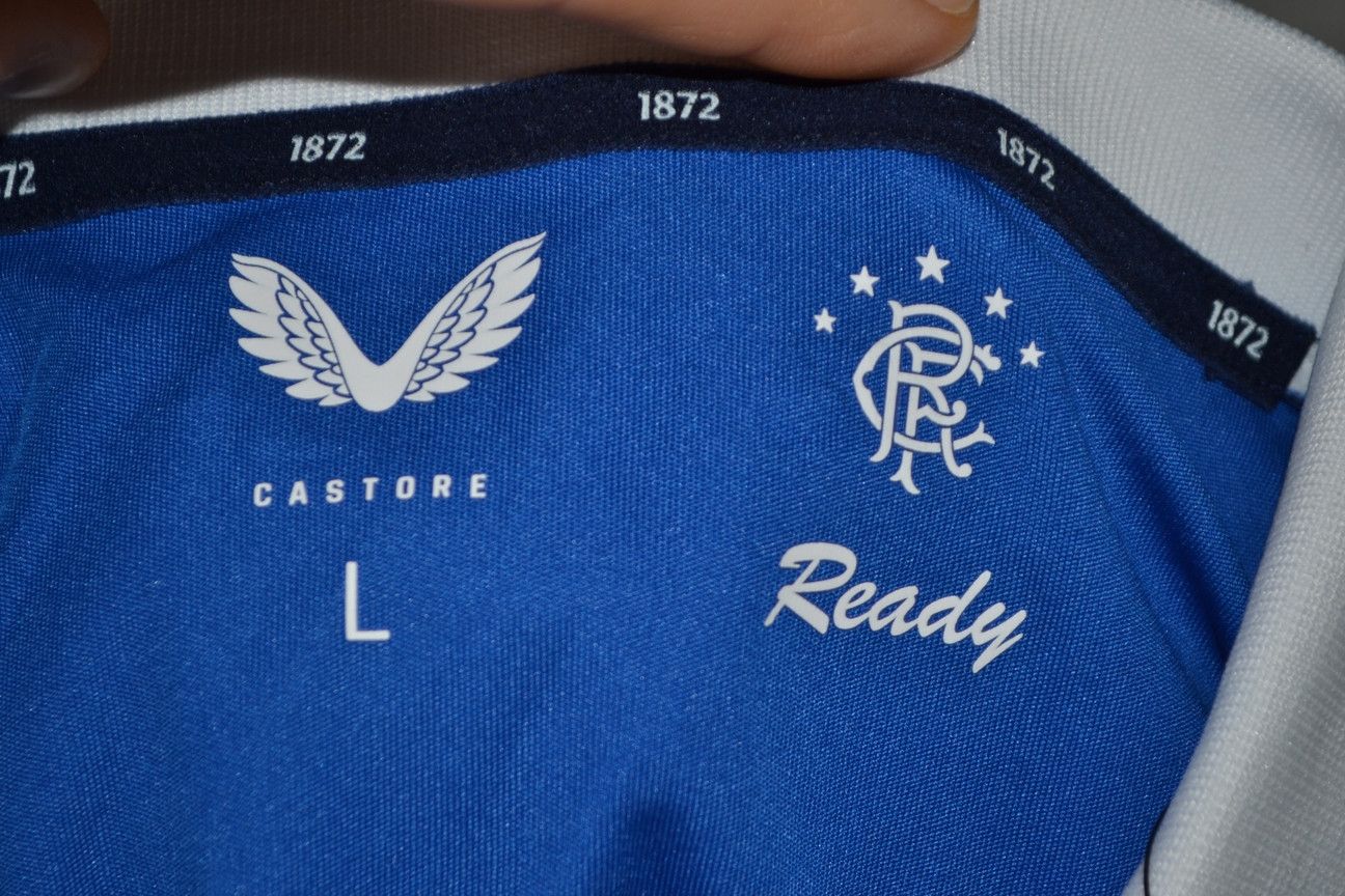 Castore Glasgow Rangers Castore Special football shirt 2020 NEW L Size US L / EU 52-54 / 3 - 9 Thumbnail