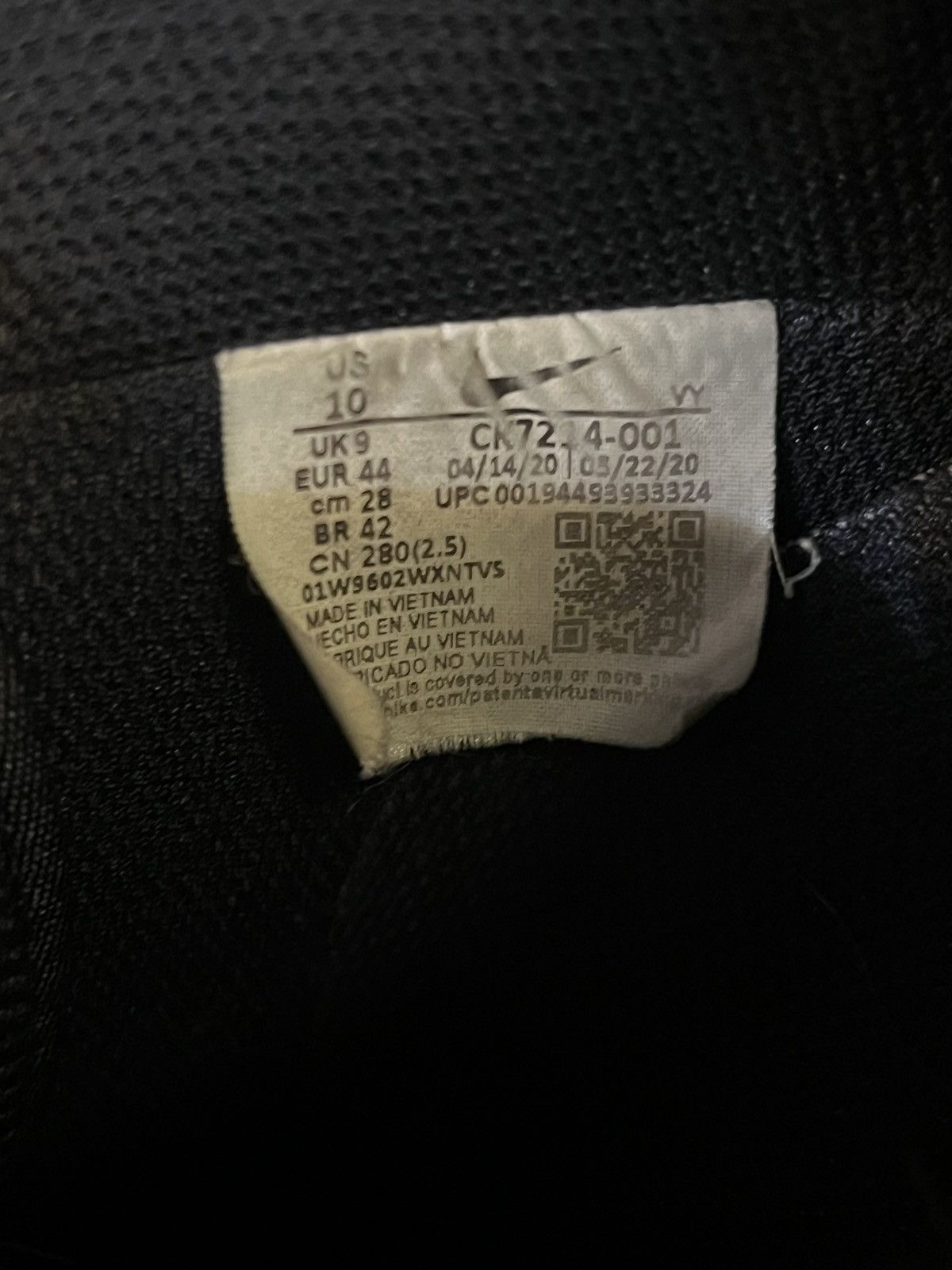 Nike Nike Air Force One Low “Misplaced Swoosh” Size US 10 / EU 43 - 7 Thumbnail