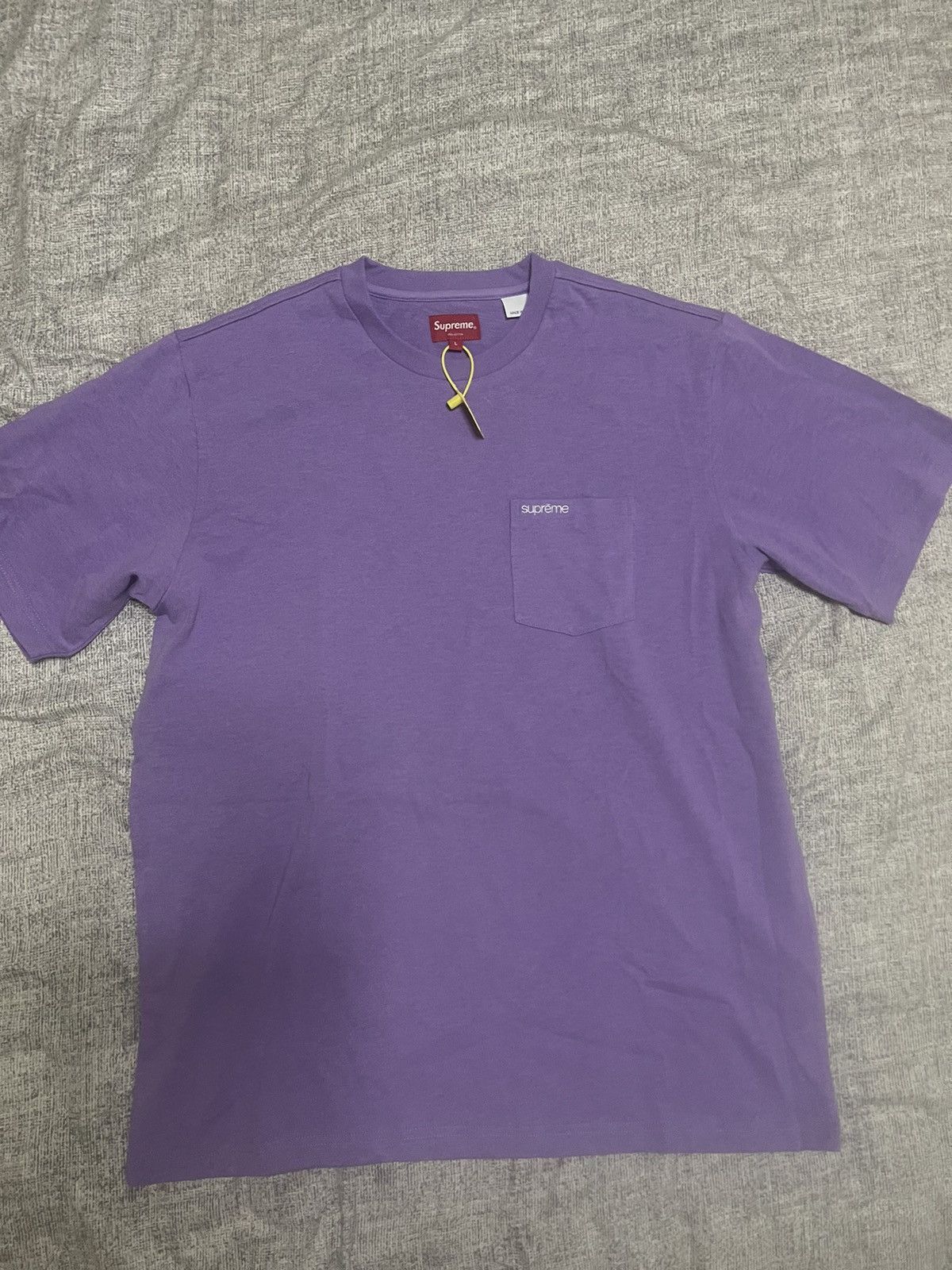 Supreme Supreme fw21 s/s pocket tee Size US L / EU 52-54 / 3 - 1 Thumbnail
