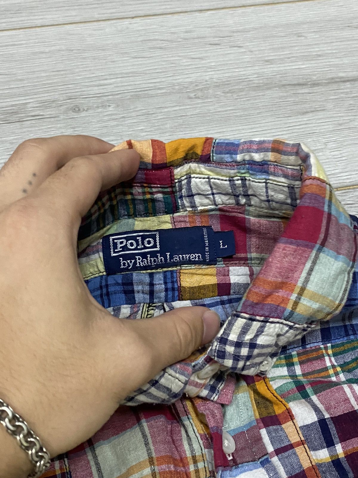 Polo Ralph Lauren Ralph Lauren patch shirt buttons Size US L / EU 52-54 / 3 - 6 Thumbnail