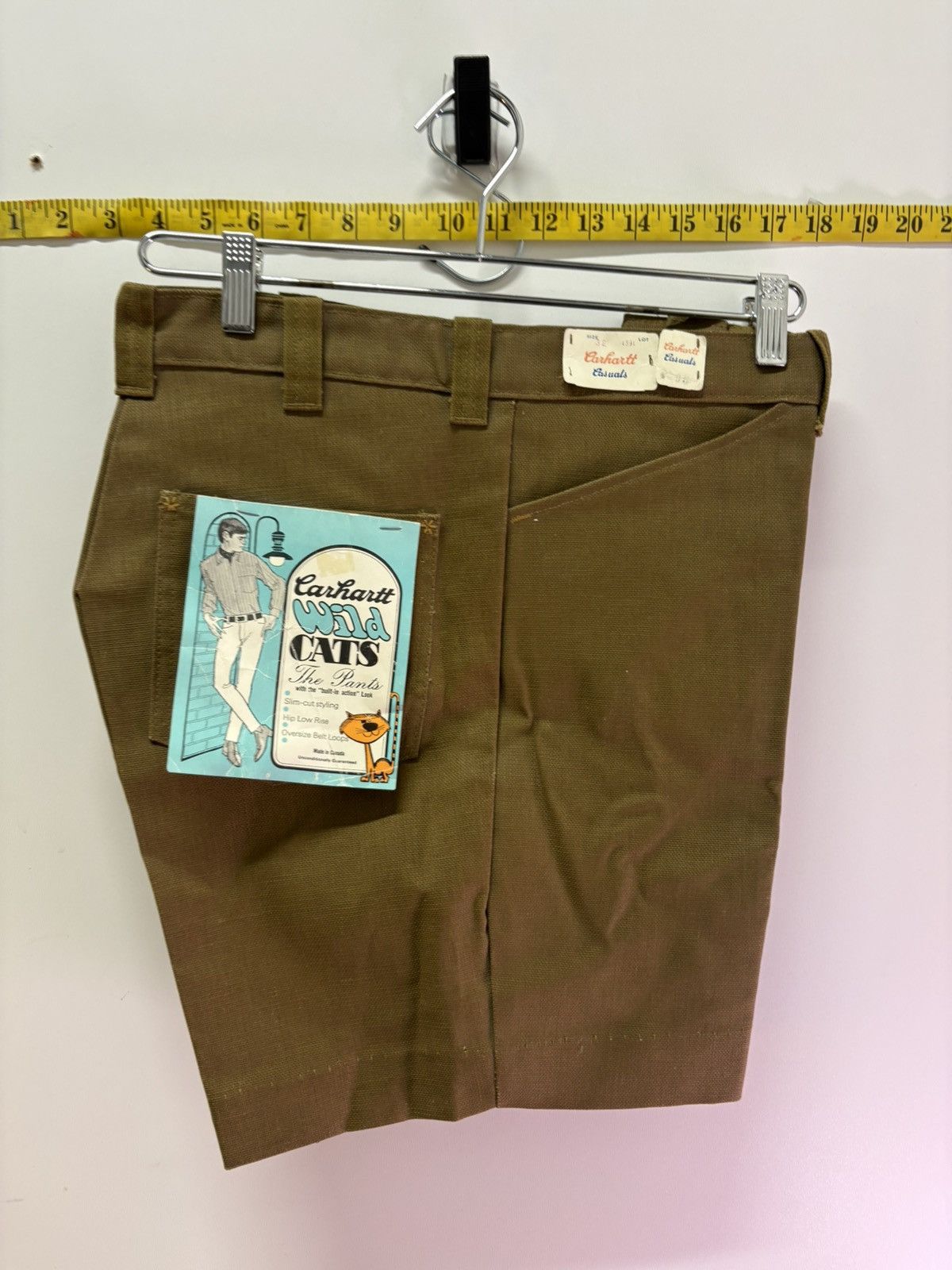 Carhartt Carhartt Wild Cats Deadstock Shorts Size US 34 / EU 50 - 1 Thumbnail