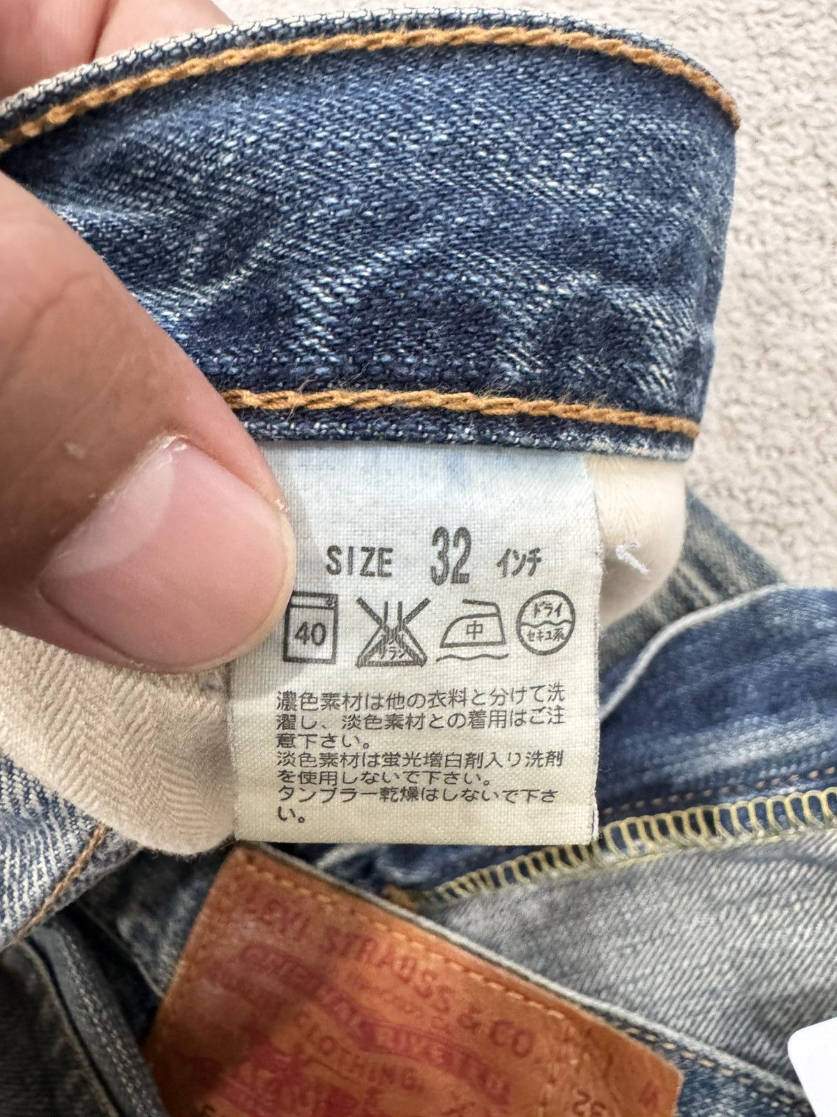 Levi's Best Buy‼️ Vintage 90's Levis 505 Thrashed Selvedge Denim Size US 34 / EU 50 - 13 Thumbnail