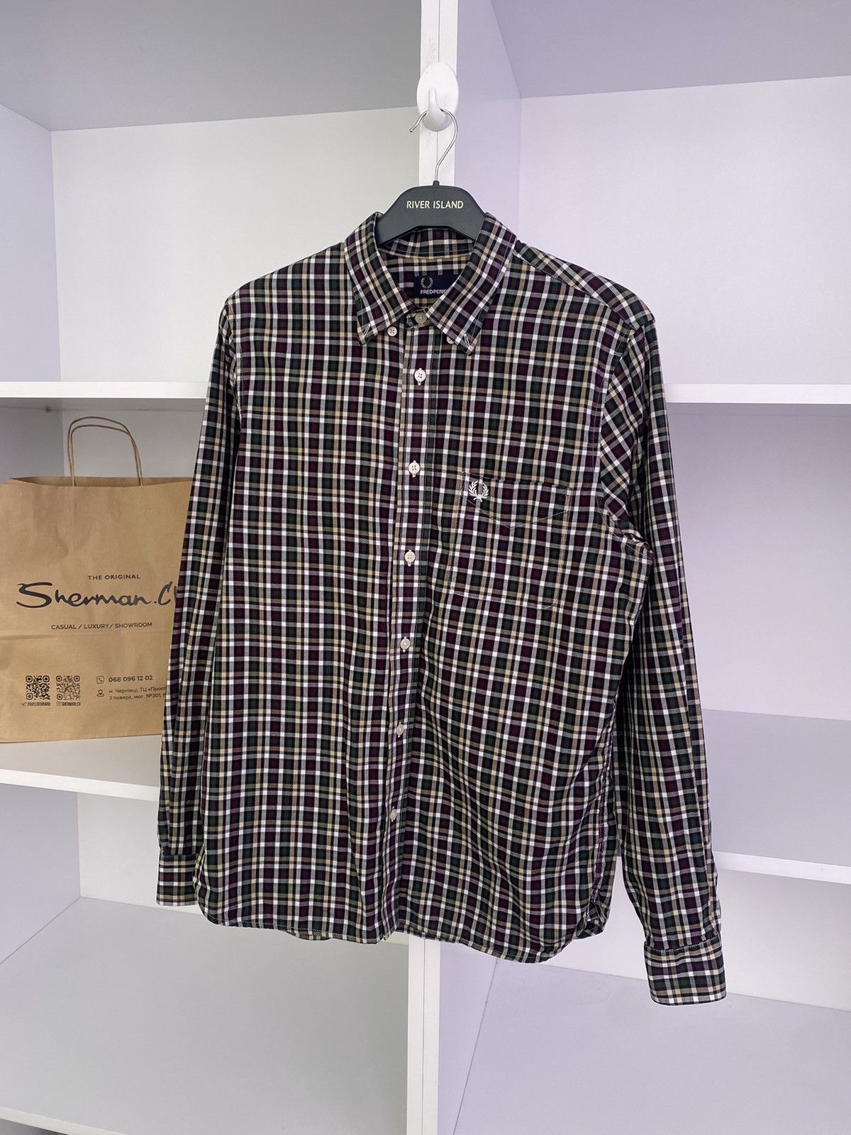 Fred Perry × Vintage Vintage Fred Perry Casual Button Up Shirt Size US M / EU 48-50 / 2 - 4 Thumbnail