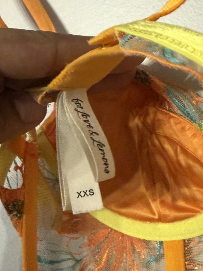 For Love & Lemons Corset Bodysuit Size XXS / US 00 / IT 34 - 4 Thumbnail