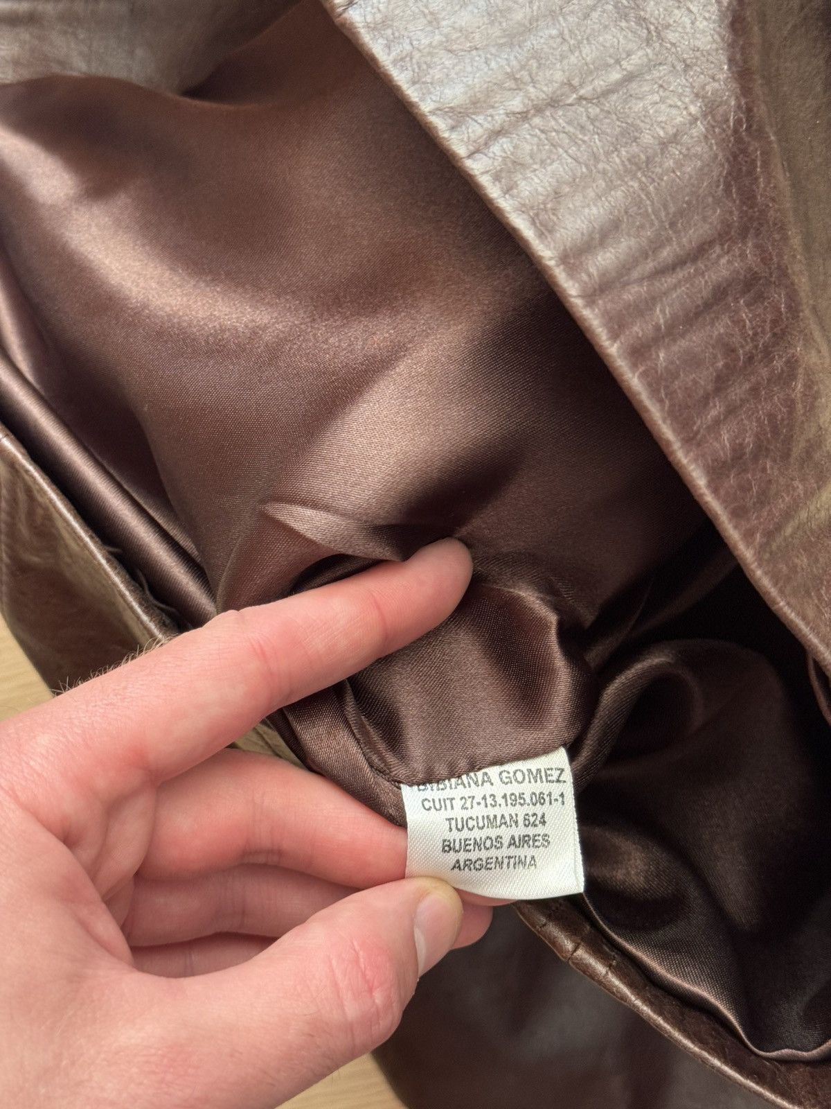 Genuine Leather Vintage Gotti y2k Brown Genuine Leather Moro Racing Jacket Size US M / EU 48-50 / 2 - 12 Thumbnail