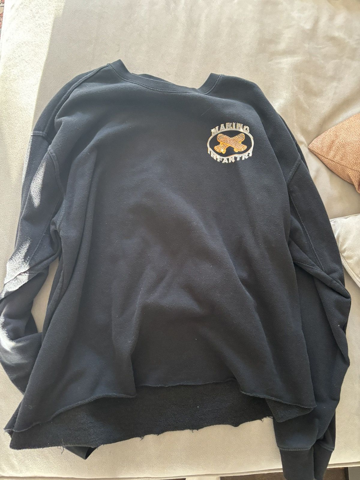Marino Infantry × Vlone Vlone x Marino Infantry Crewneck | Grailed