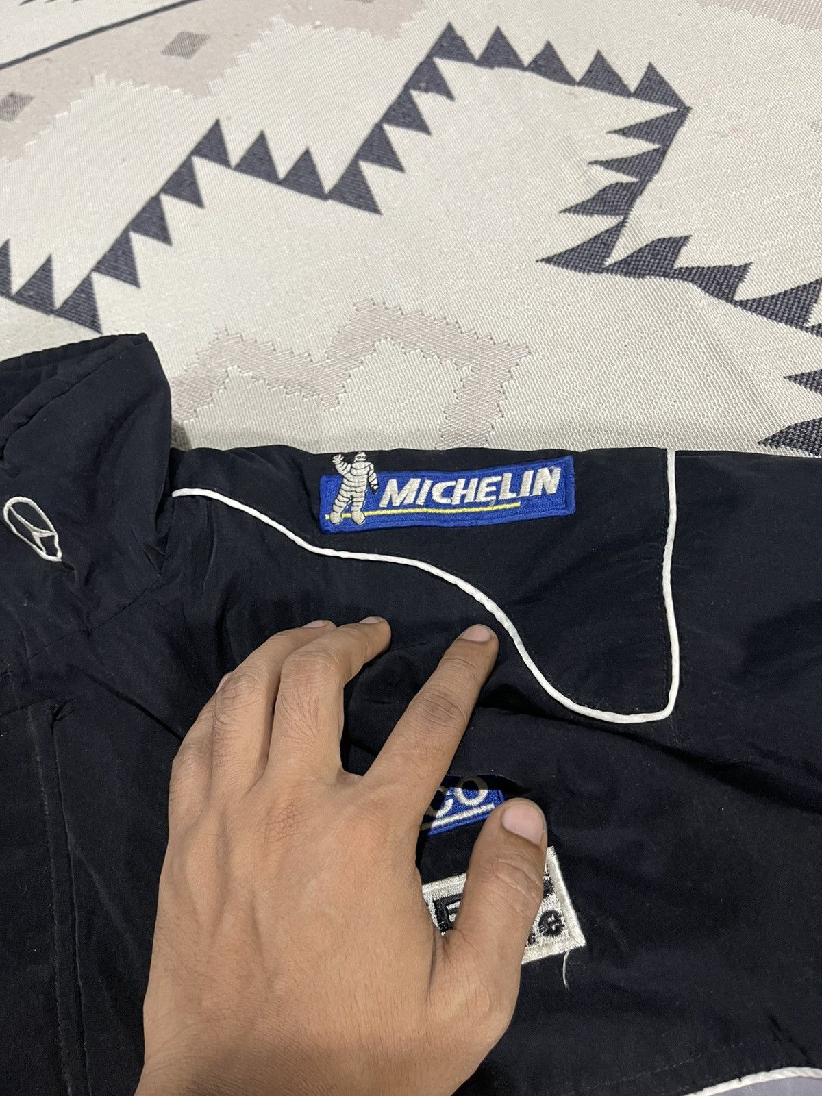 Mercedes-Benz 2000s MARCEDES - BENZ MCLAREN TEAM RACING JACKET DISTRESSED Size US XL / EU 56 / 4 - 13 Thumbnail
