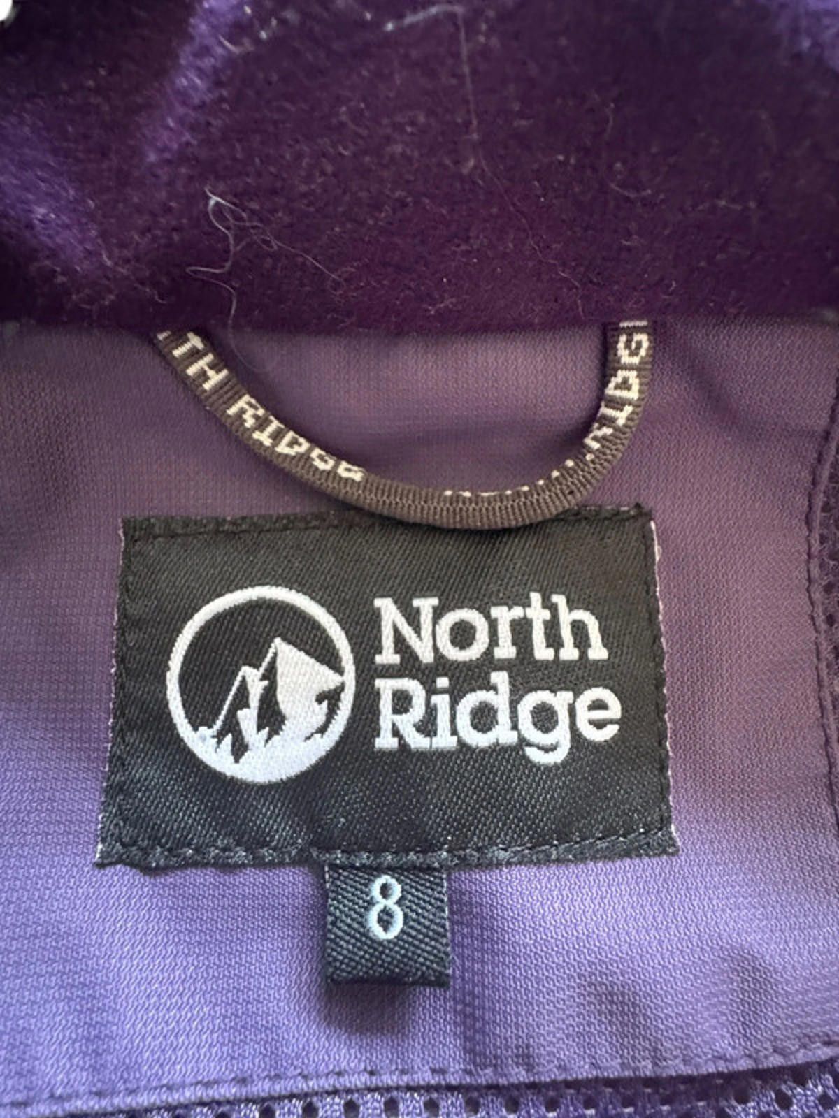 Designer Ladies North Ridge Jacket – Purple – Size 8 – Lightweight Waterproof Size S / US 4 / IT 40 - 6 Thumbnail