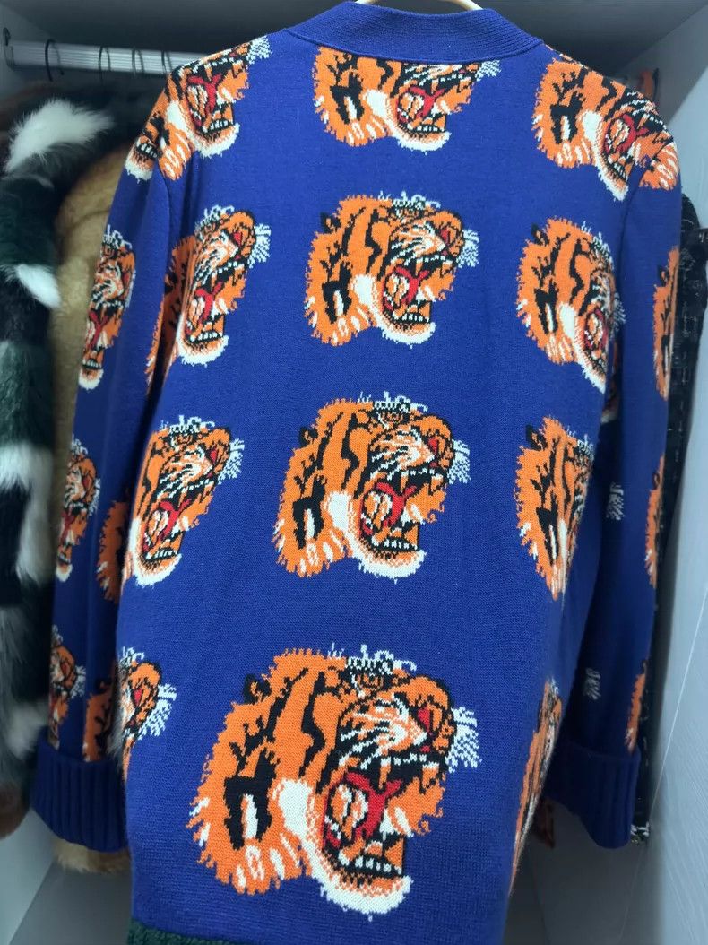 Gucci Gucci Popular tiger head sweater Size US M / EU 48-50 / 2 - 8 Thumbnail