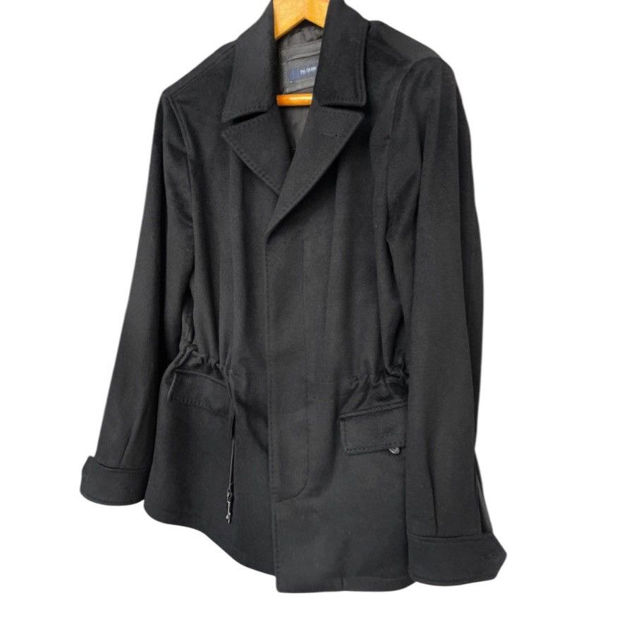 Colombo × Pal Zileri 🧿cashmere waisted utility coat in black Size US L / EU 52-54 / 3 - 1 Thumbnail