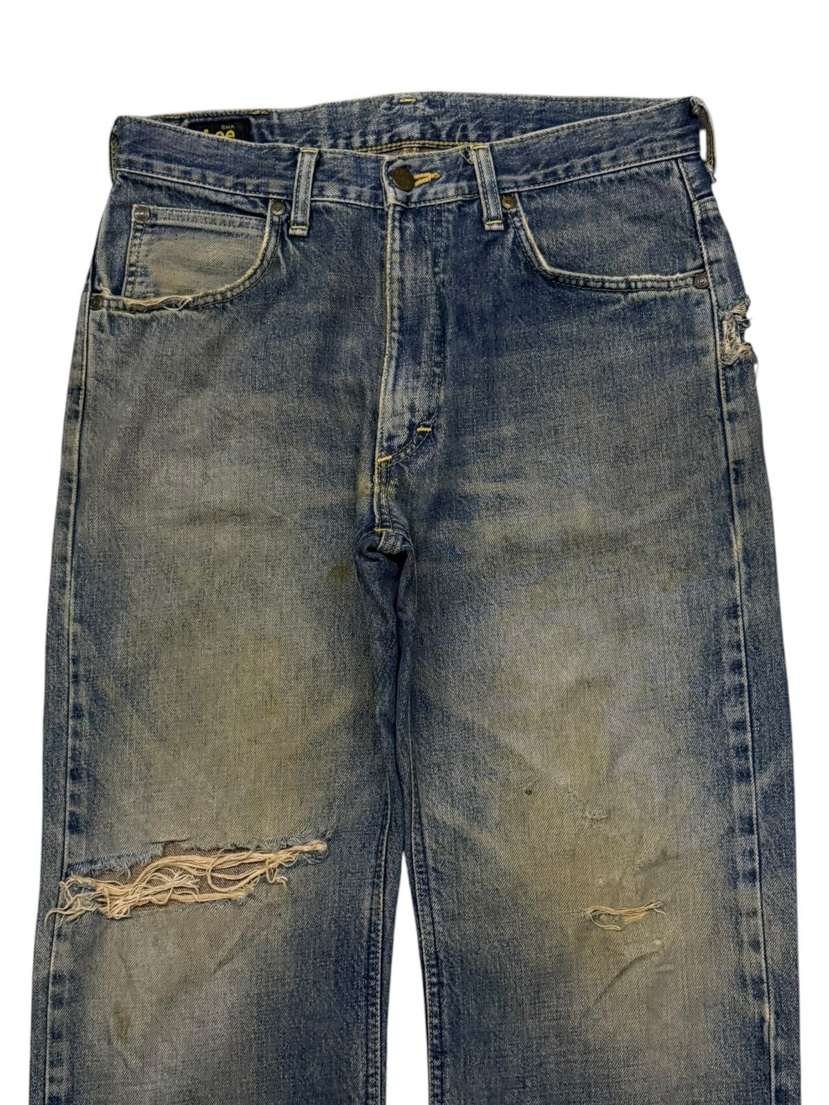Lee Vintage Lee Riders Japan Denim Jeans |Relaxed Straight | W30 Size US 30 / EU 46 - 4 Thumbnail