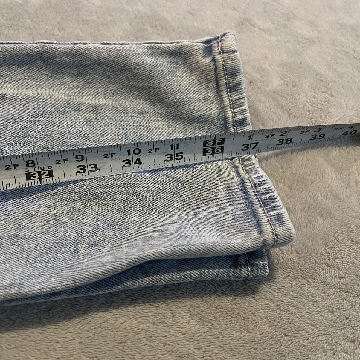 Old Navy Vintage Y2K Old Navy Womens Size 8 Blue Acid Wash Overalls Size 30" / US 8 / IT 44 - 10 Thumbnail