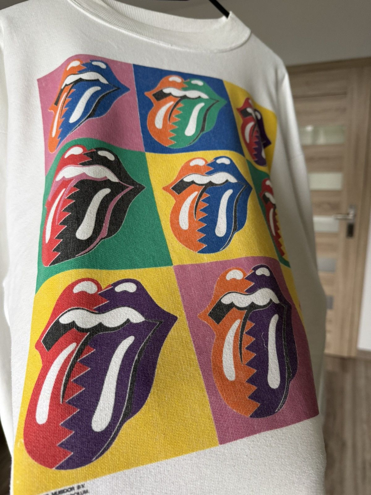 Band Tees × The Rolling Stones × Vintage Vintage The Rolling Stones 1989 American Tour Sweatshirt 80s Size US L / EU 52-54 / 3 - 2 Thumbnail