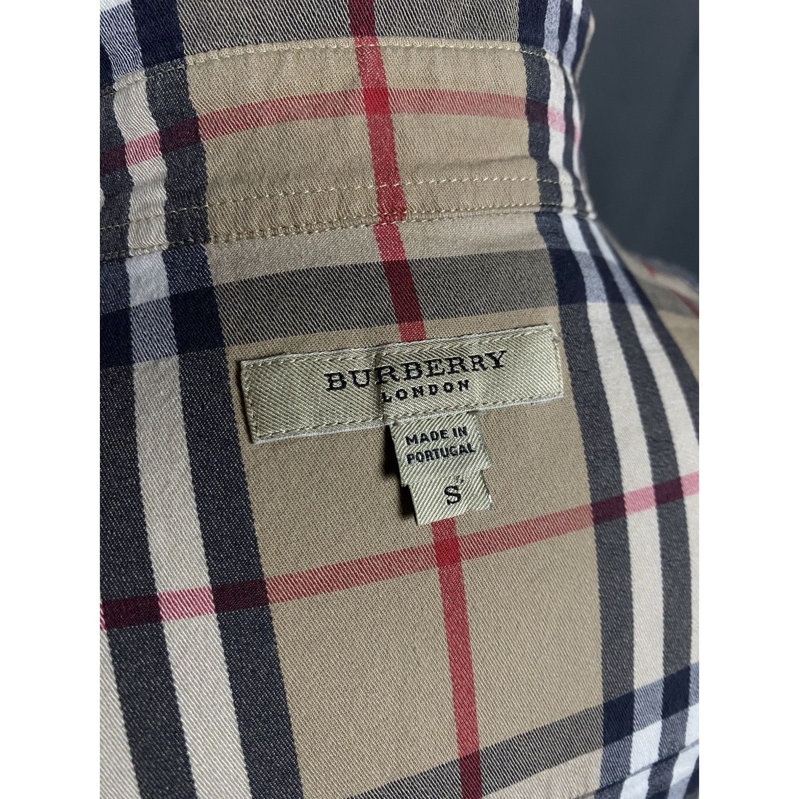 Burberry Burberry Nova Check Women's Beige Longsleeve Shirt Size S Size S / US 4 / IT 40 - 10 Thumbnail